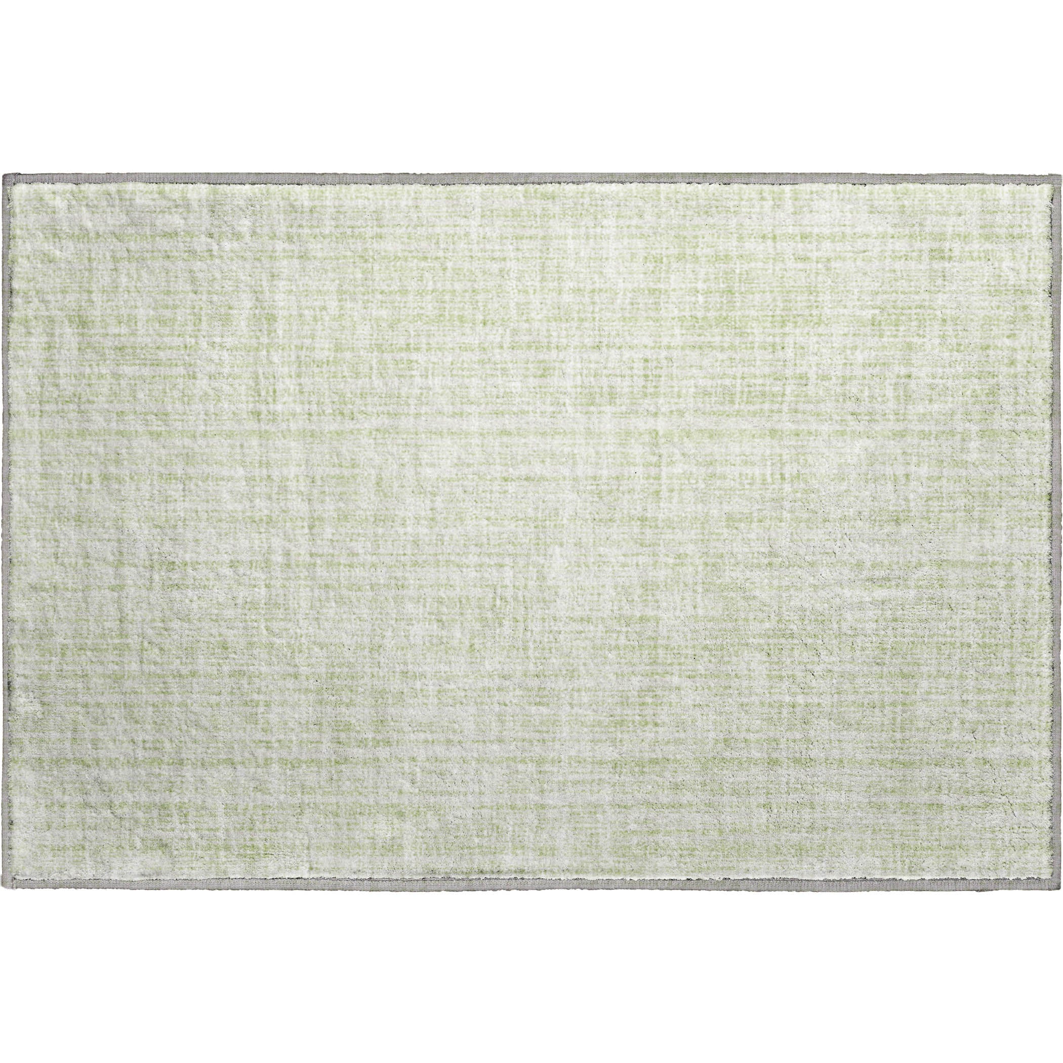 Athens Machine Washable Transitional Mint Green Rug 1'8" x 2'6" #shape_Rectangle