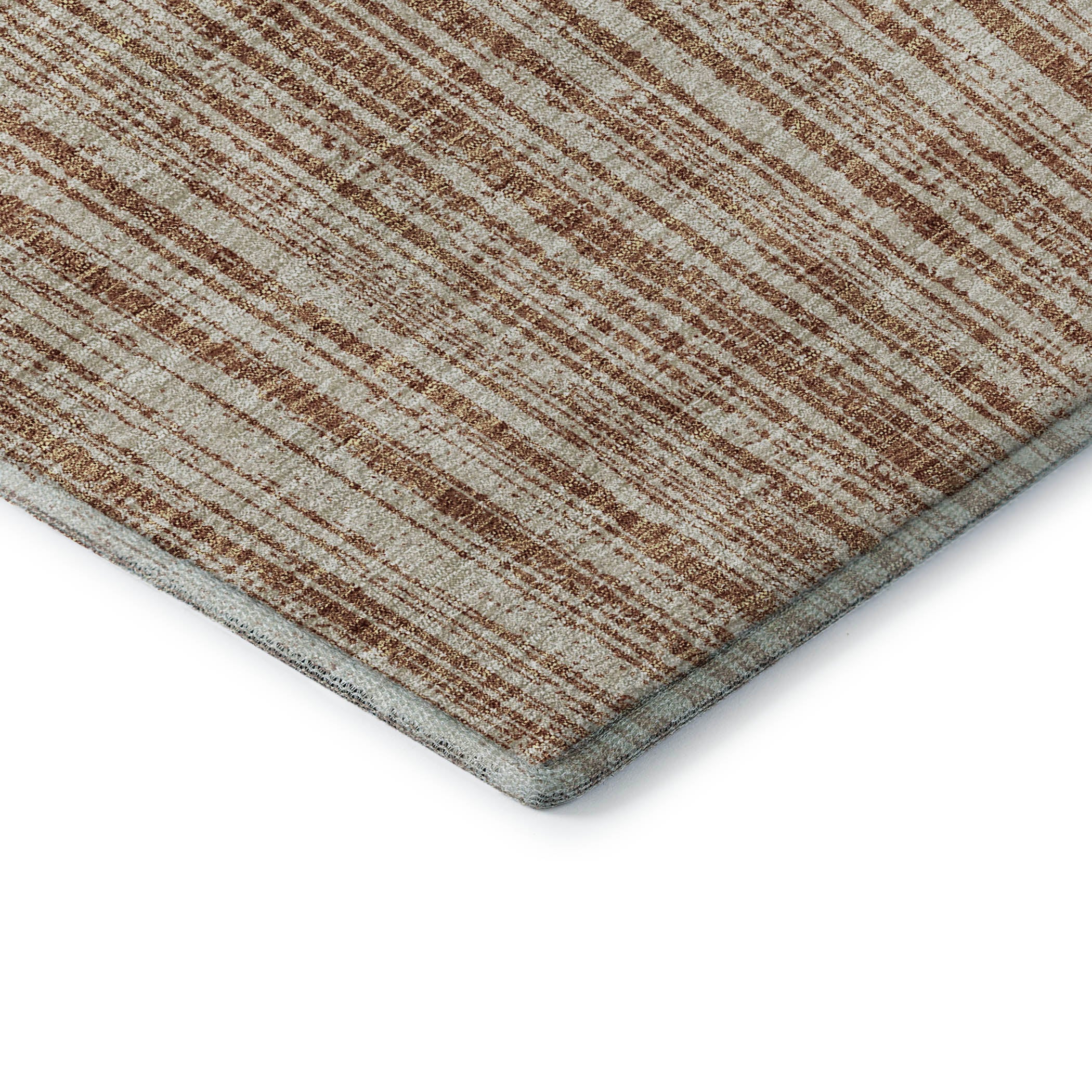Athens Machine Washable Transitional Paprika Orange Rug 1'8" x 2'6" #shape_Rectangle