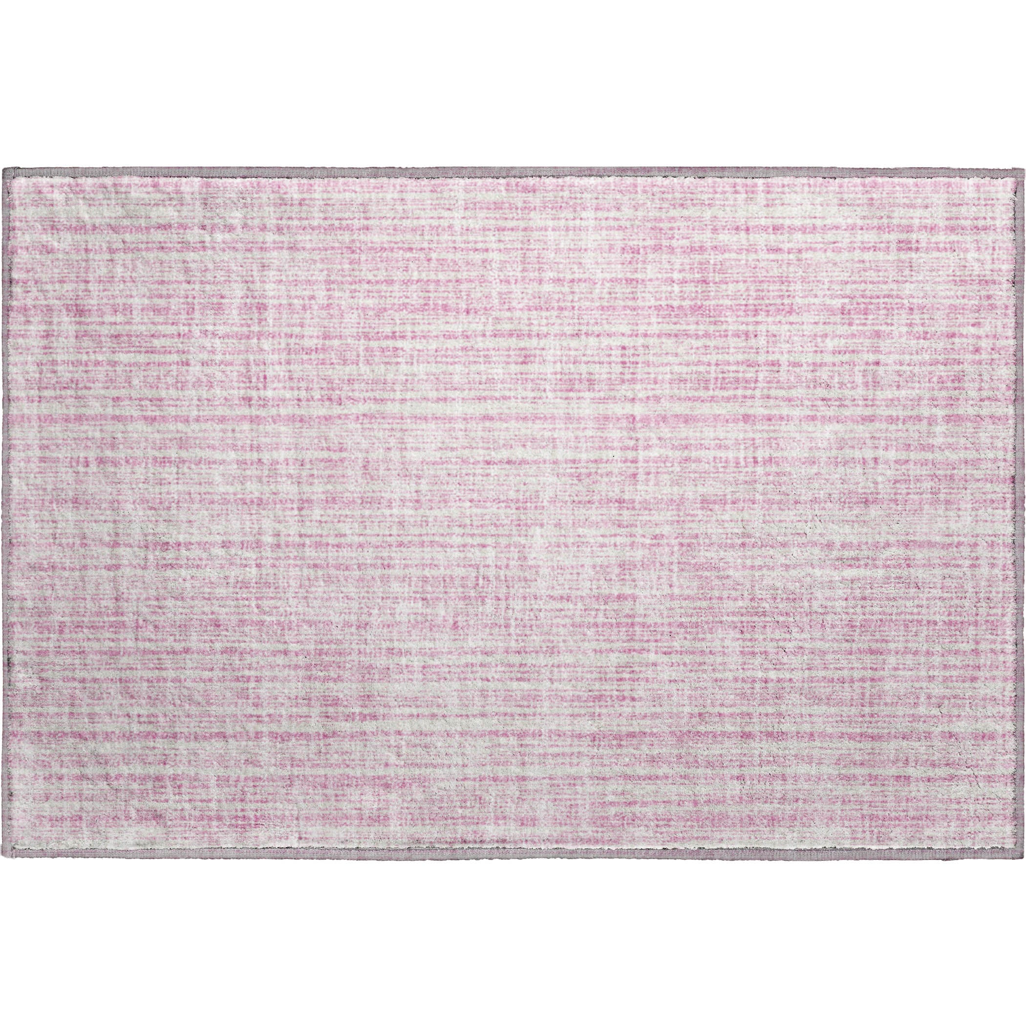 Athens Machine Washable Transitional Pink Rug 1'8" x 2'6" #shape_Rectangle