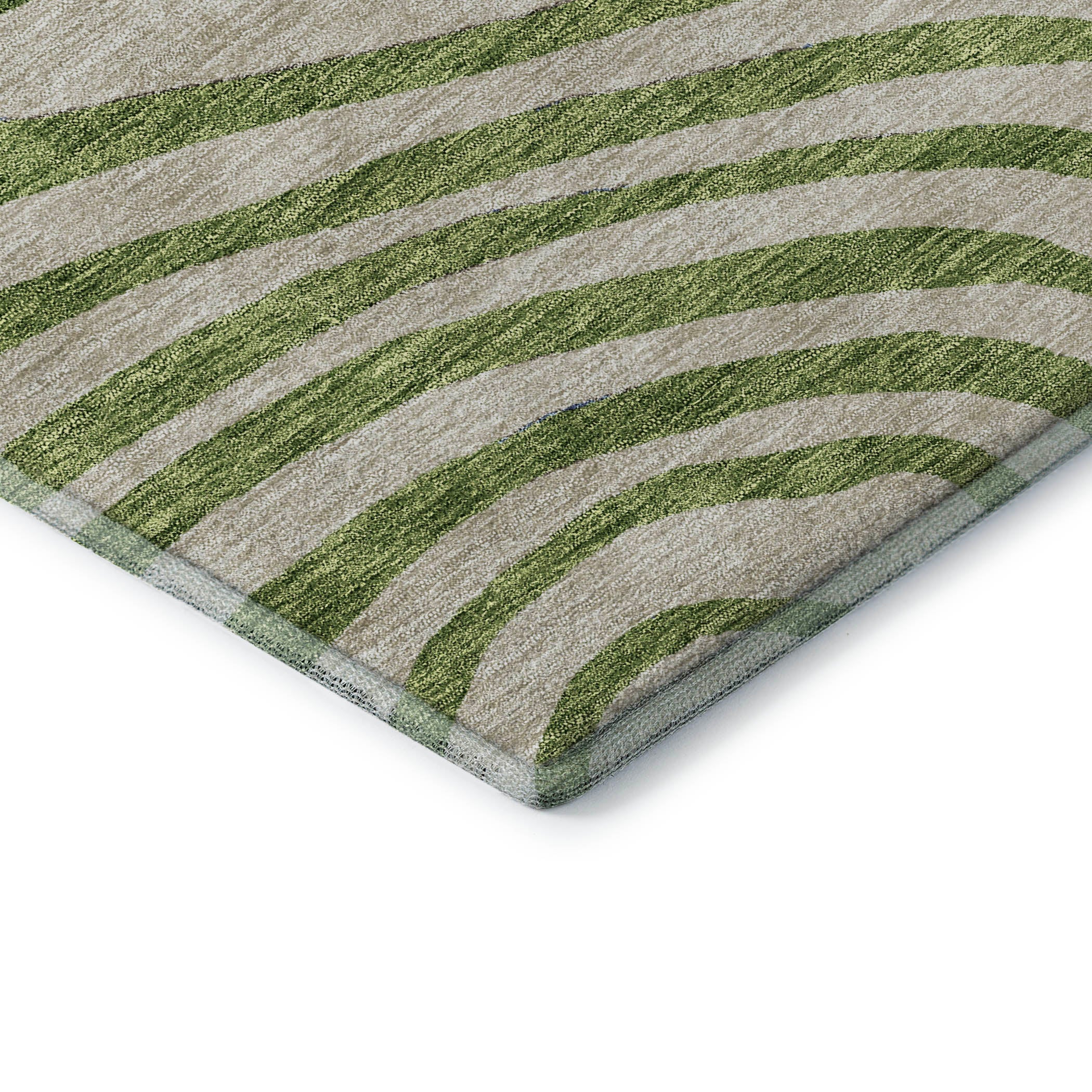 Chiang Mai Machine Washable Transitional Beige Brown Rug 1'8" x 2'6" #shape_Rectangle