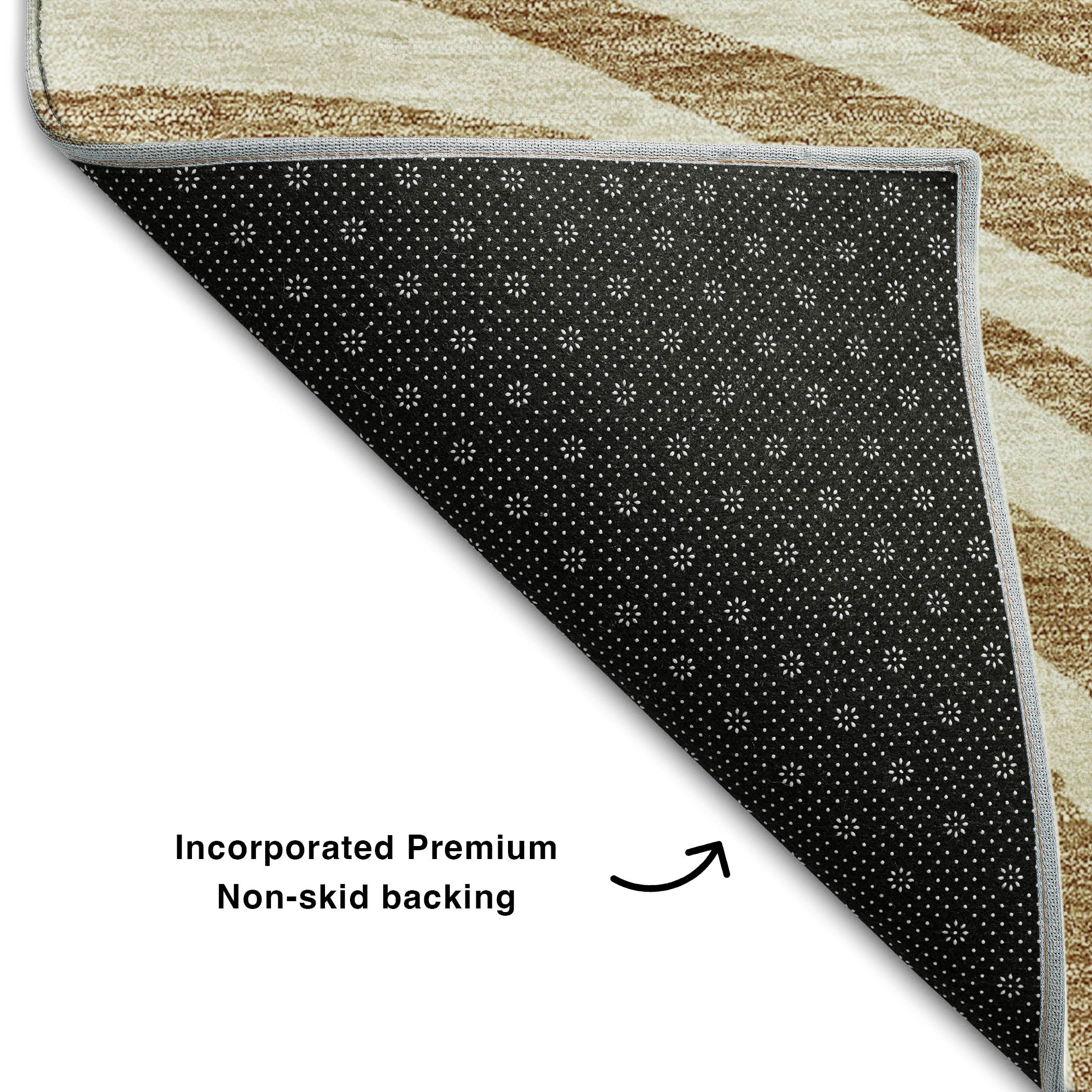 Chiang Mai Machine Washable Transitional Gold Rug 1'8" x 2'6" #shape_Rectangle