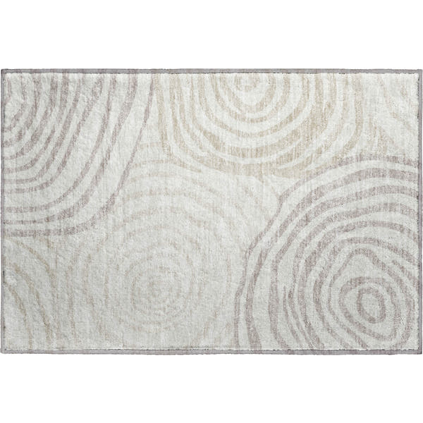 Chiang Mai Machine Washable Transitional Ivory Rug 1'8" x 2'6"