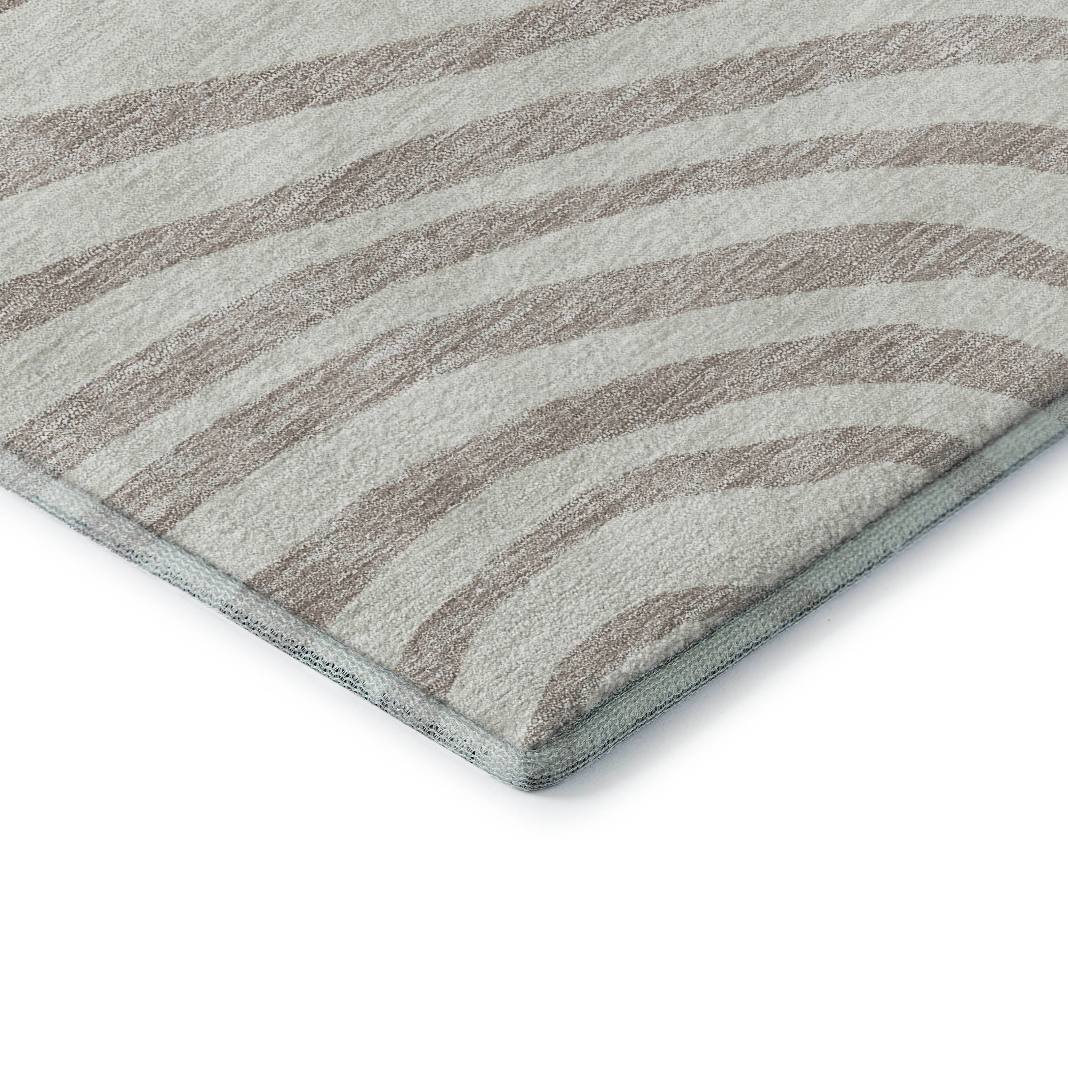 Chiang Mai Machine Washable Transitional Ivory Rug 1'8" x 2'6" #shape_Rectangle