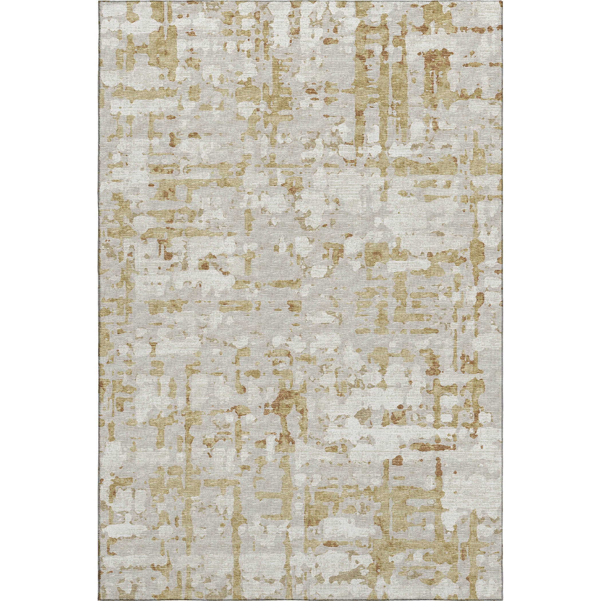 Lima Machine Washable Transitional Caramel Neutral Rug 2'6" x 3'10" #shape_Rectangle