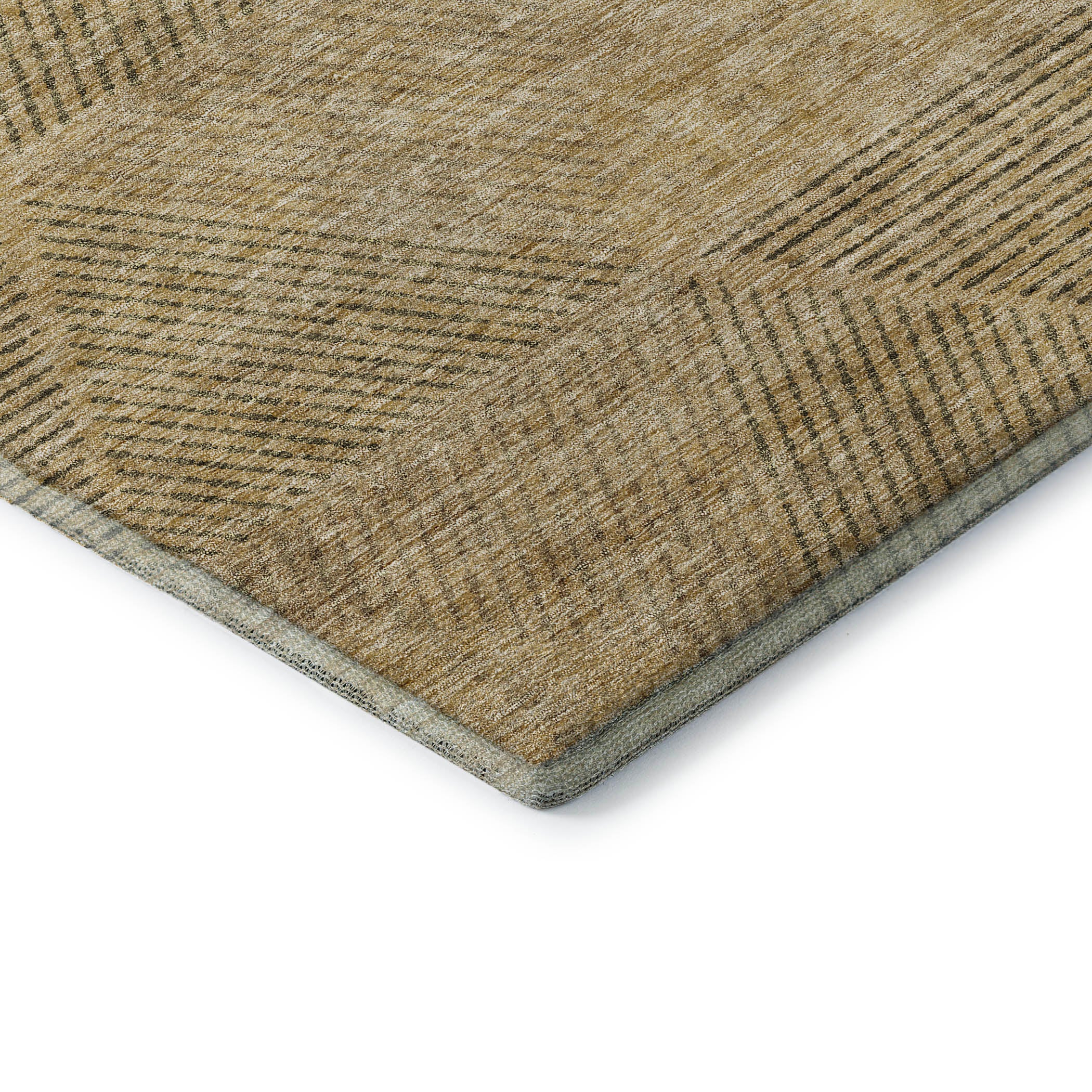 Colombo Machine Washable Transitional Wheat Gold Rug 1'8" x 2'6" #shape_Rectangle