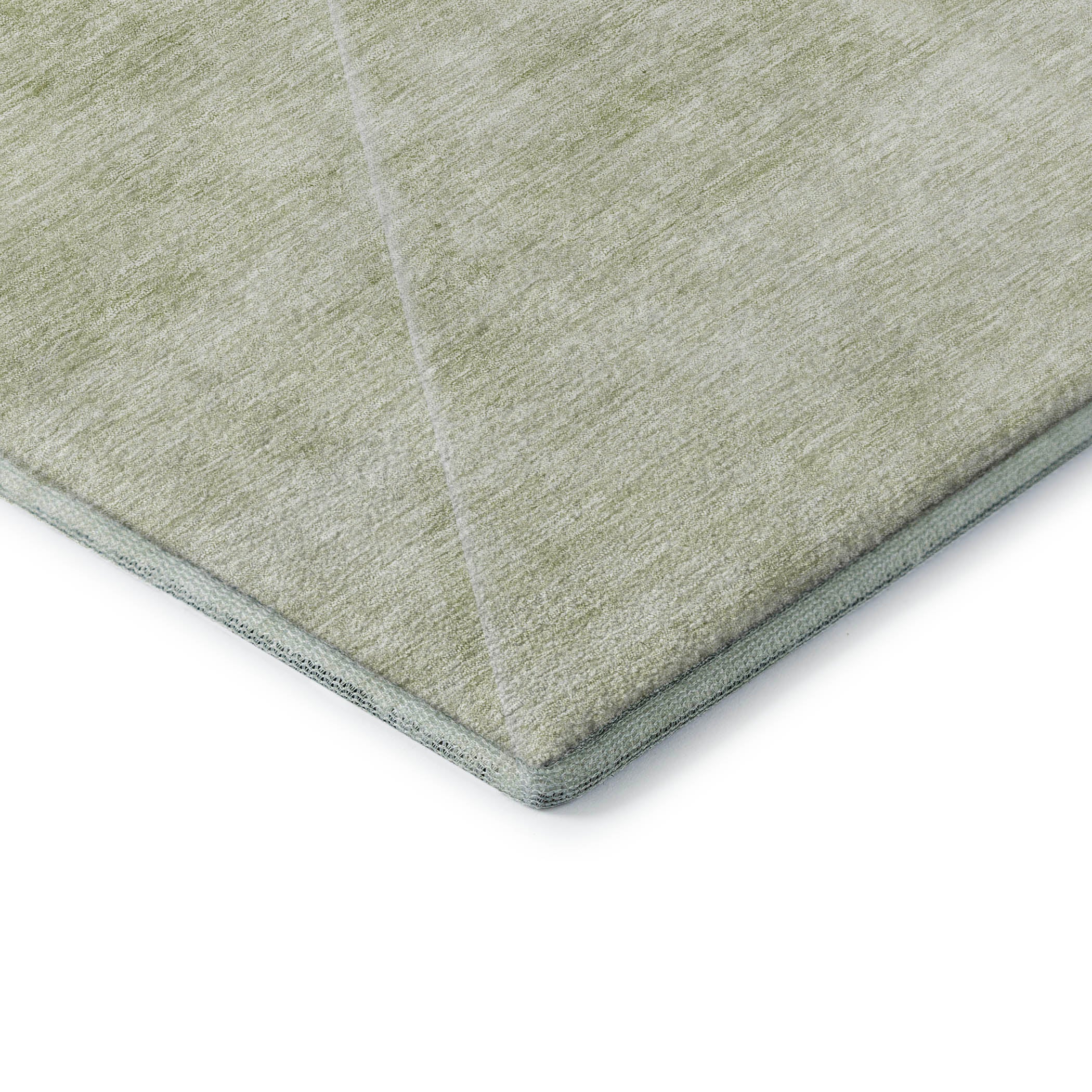 Bogota Machine Washable Transitional Sage Green Rug 1'8" x 2'6" #shape_Rectangle