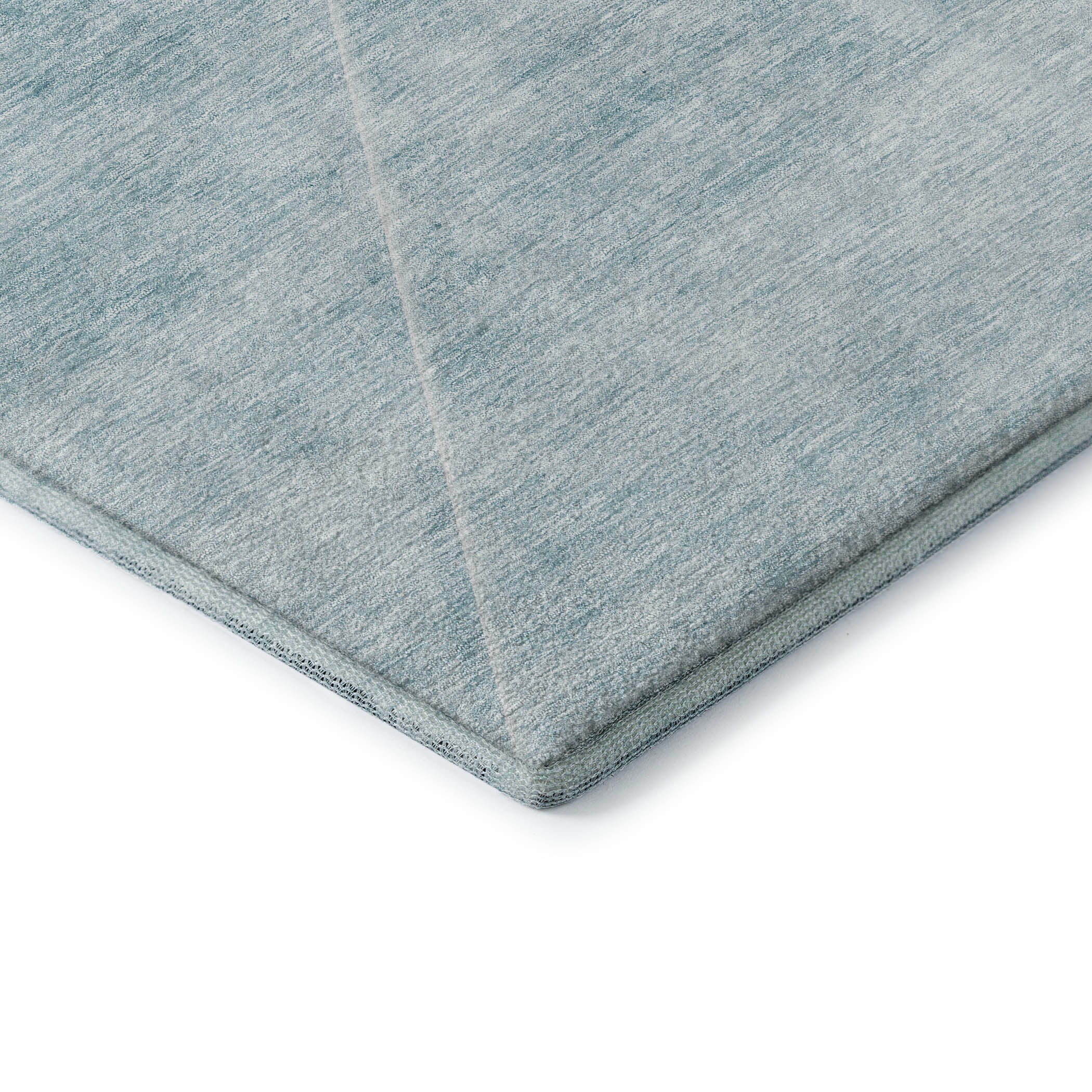 Bogota Machine Washable Transitional Teal Rug 1'8" x 2'6" #shape_Rectangle