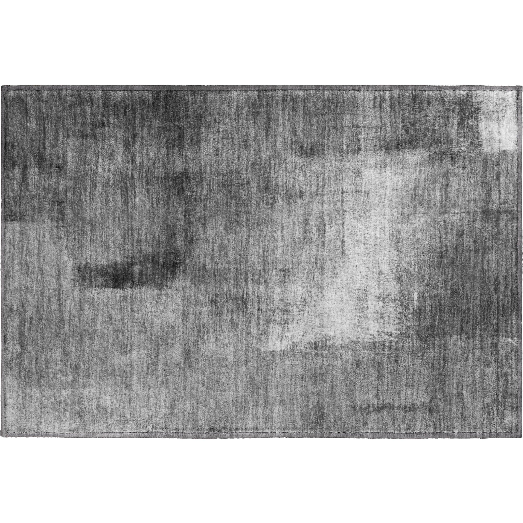 Mdina Machine Washable Transitional Gray Rug 1'8" x 2'6" #shape_Rectangle