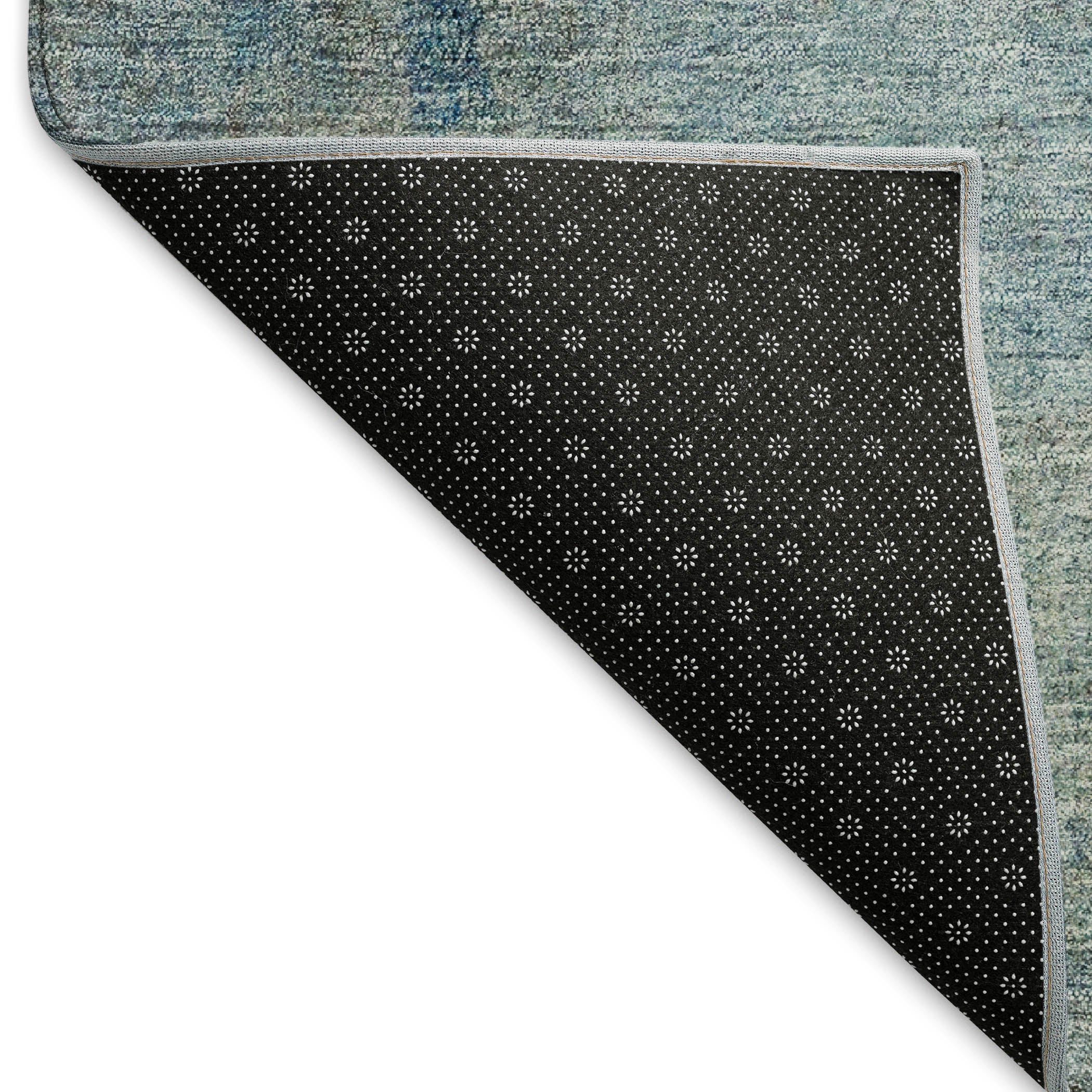 Mdina Machine Washable Transitional Taupe Brown Rug 1'8" x 2'6" #shape_Rectangle