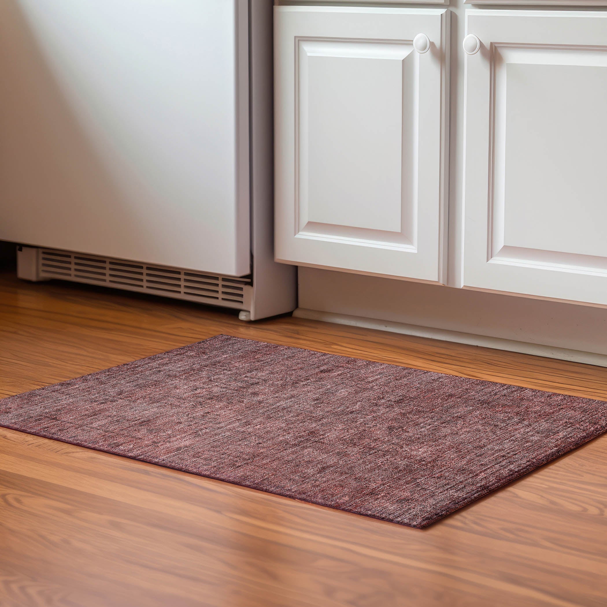 Lima Machine Washable Transitional Paprika Orange Rug 1'8" x 2'6" #shape_Rectangle