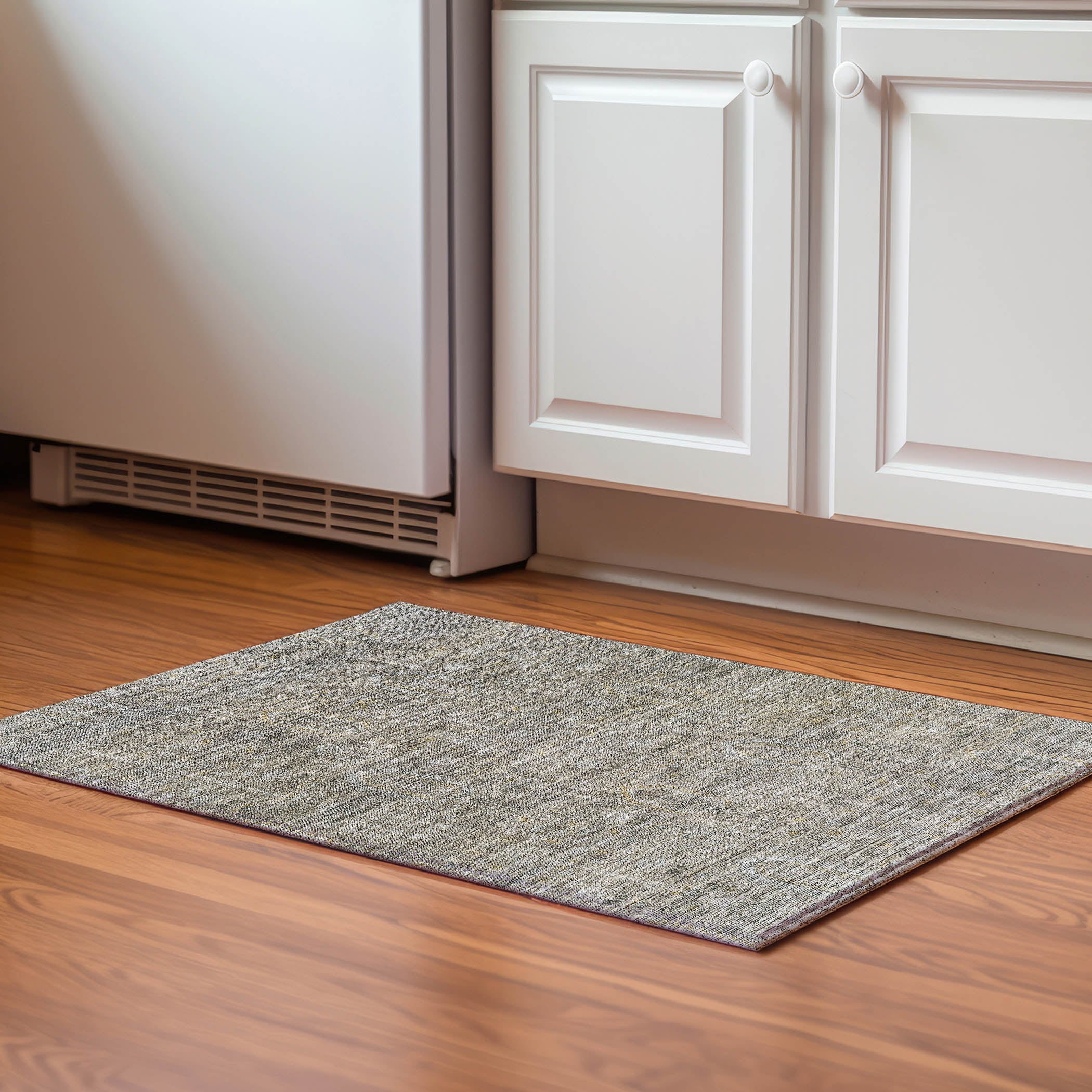 Lima Machine Washable Transitional Taupe Brown Rug 1'8" x 2'6" #shape_Rectangle