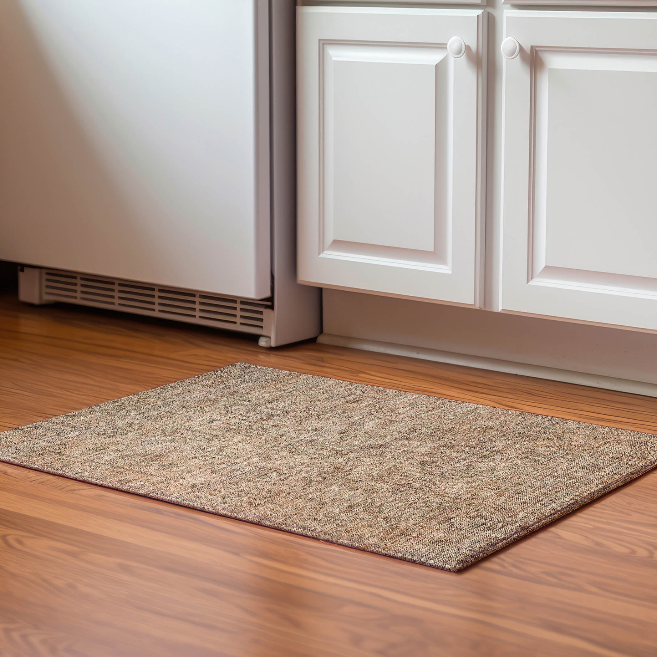 Lima Machine Washable Transitional Terracotta Orange Rug 1'8" x 2'6" #shape_Rectangle