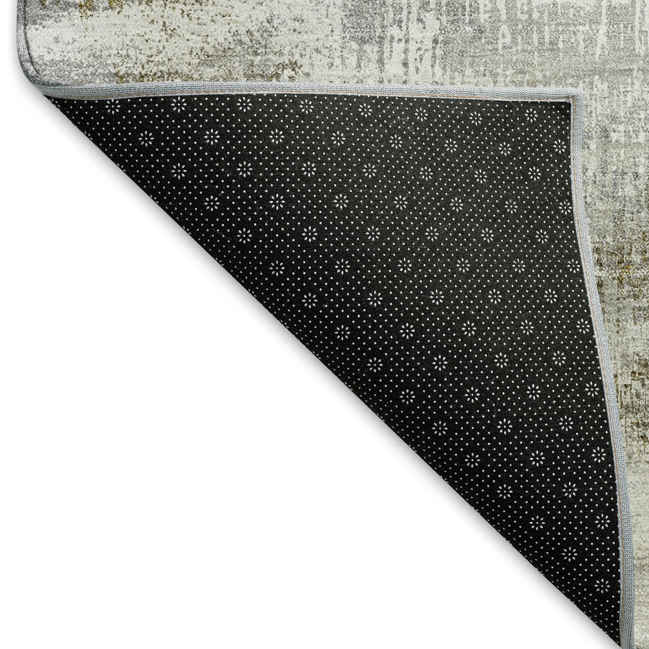 Tbilisi Machine Washable Transitional Taupe Brown Rug 1'8" x 2'6" #shape_Rectangle