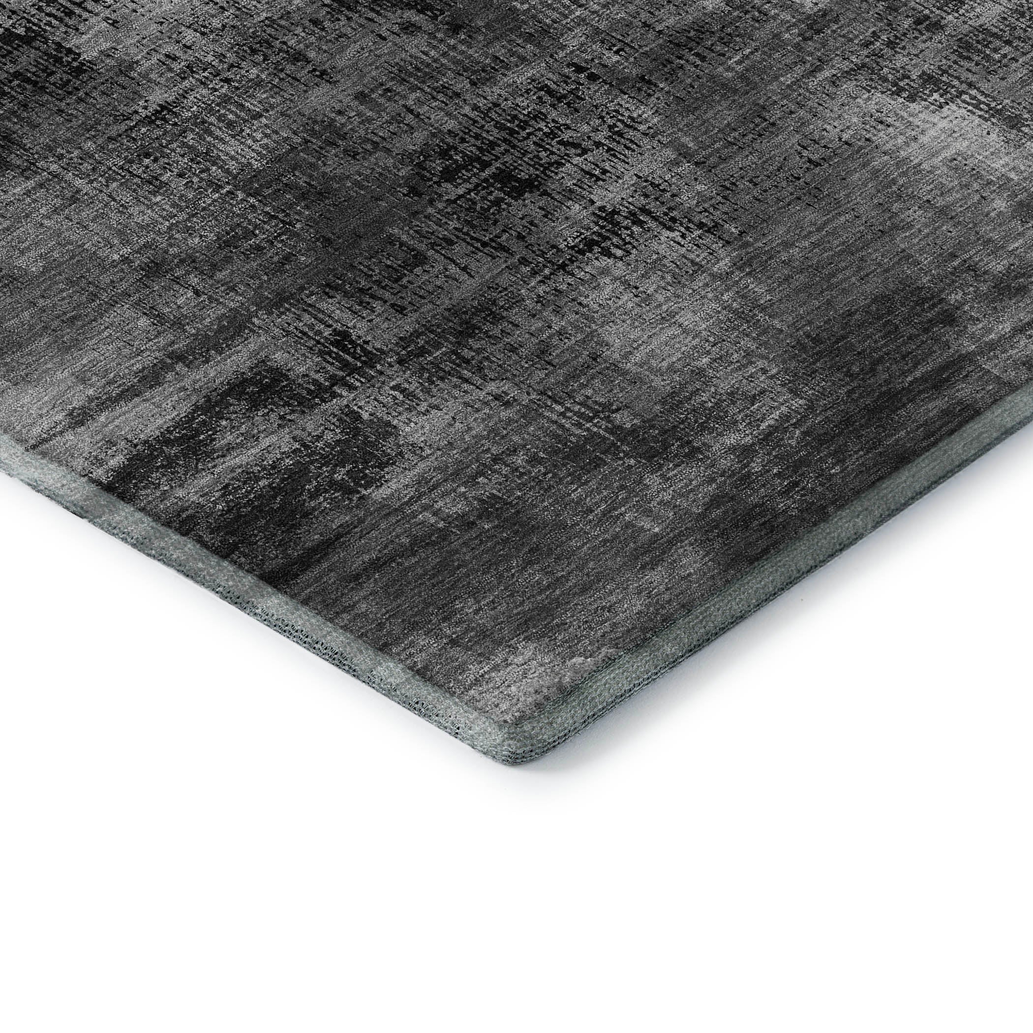 Istanbul Machine Washable Transitional Gray Rug 1'8" x 2'6" #shape_Rectangle
