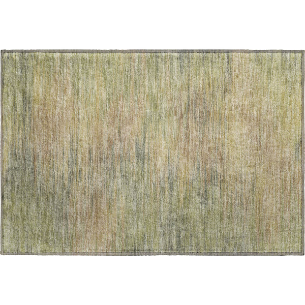 Tallinn Machine Washable Transitional Aloe Green Rug 1'8" x 2'6"
