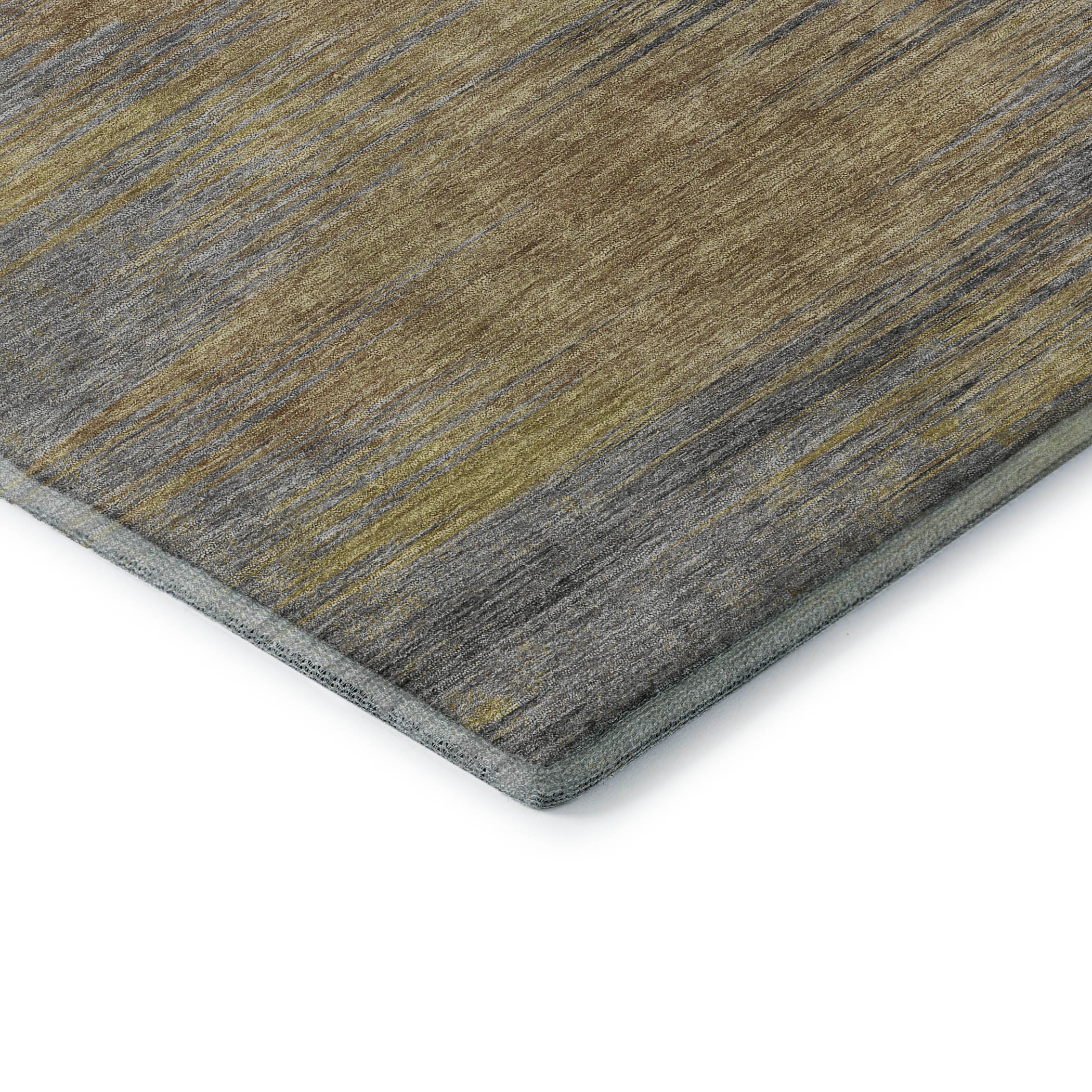 Tallinn Machine Washable Transitional Brown Rug 1'8" x 2'6" #shape_Rectangle