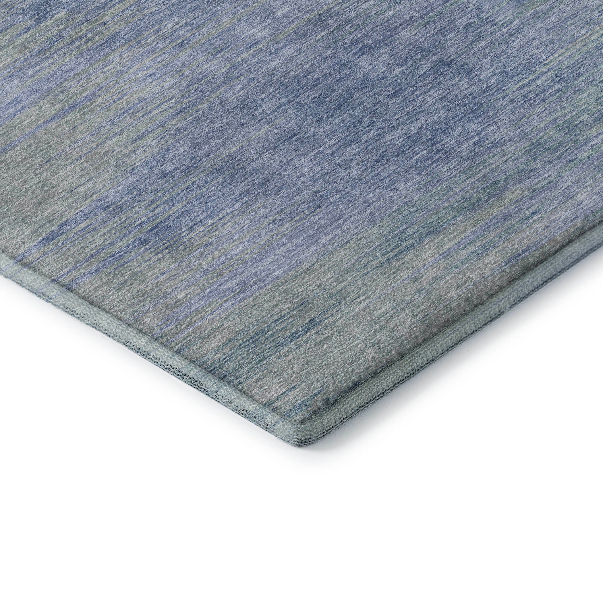 Tallinn Machine Washable Transitional Denim Blue Rug 1'8" x 2'6" #shape_Rectangle