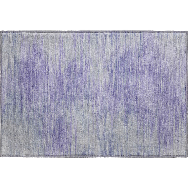Tallinn Machine Washable Transitional Plum Purple Rug 1'8" x 2'6"