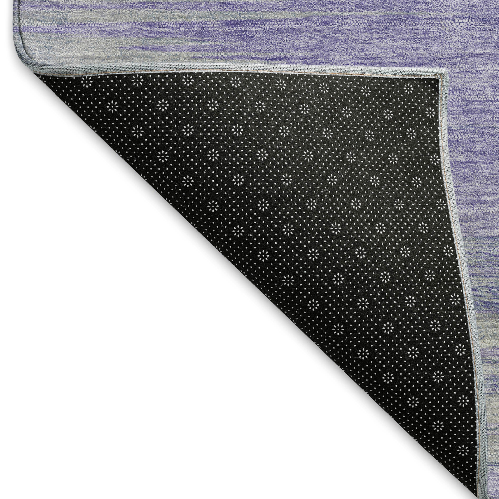 Tallinn Machine Washable Transitional Plum Purple Rug 1'8" x 2'6" #shape_Rectangle