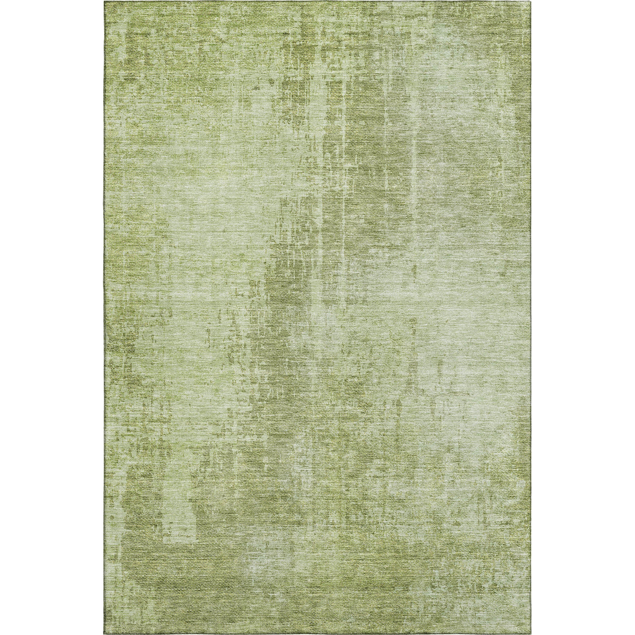 Siena Machine Washable Transitional Sage Green Rug 2'6" x 3'10" #shape_Rectangle