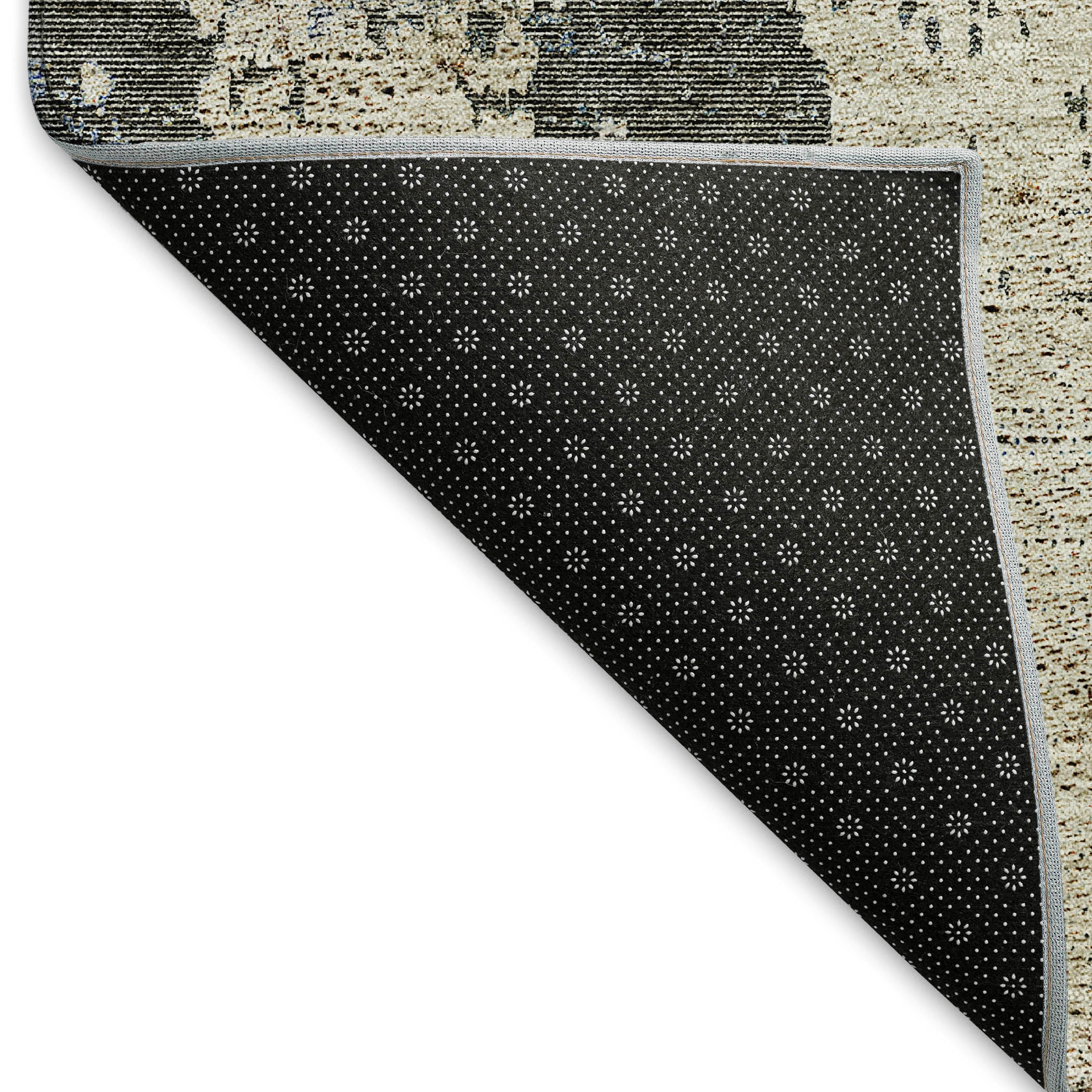 Marrakech Machine Washable Transitional Beige Brown Rug 1'8" x 2'6" #shape_Rectangle