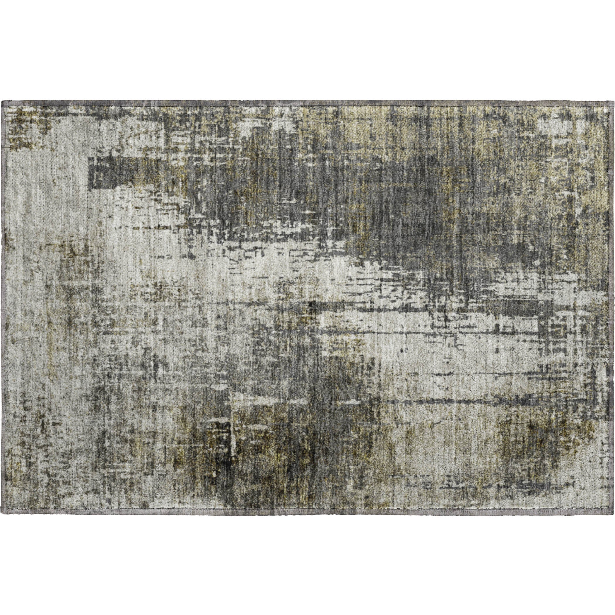 Marrakech Machine Washable Transitional Taupe Brown Rug 1'8" x 2'6" #shape_Rectangle