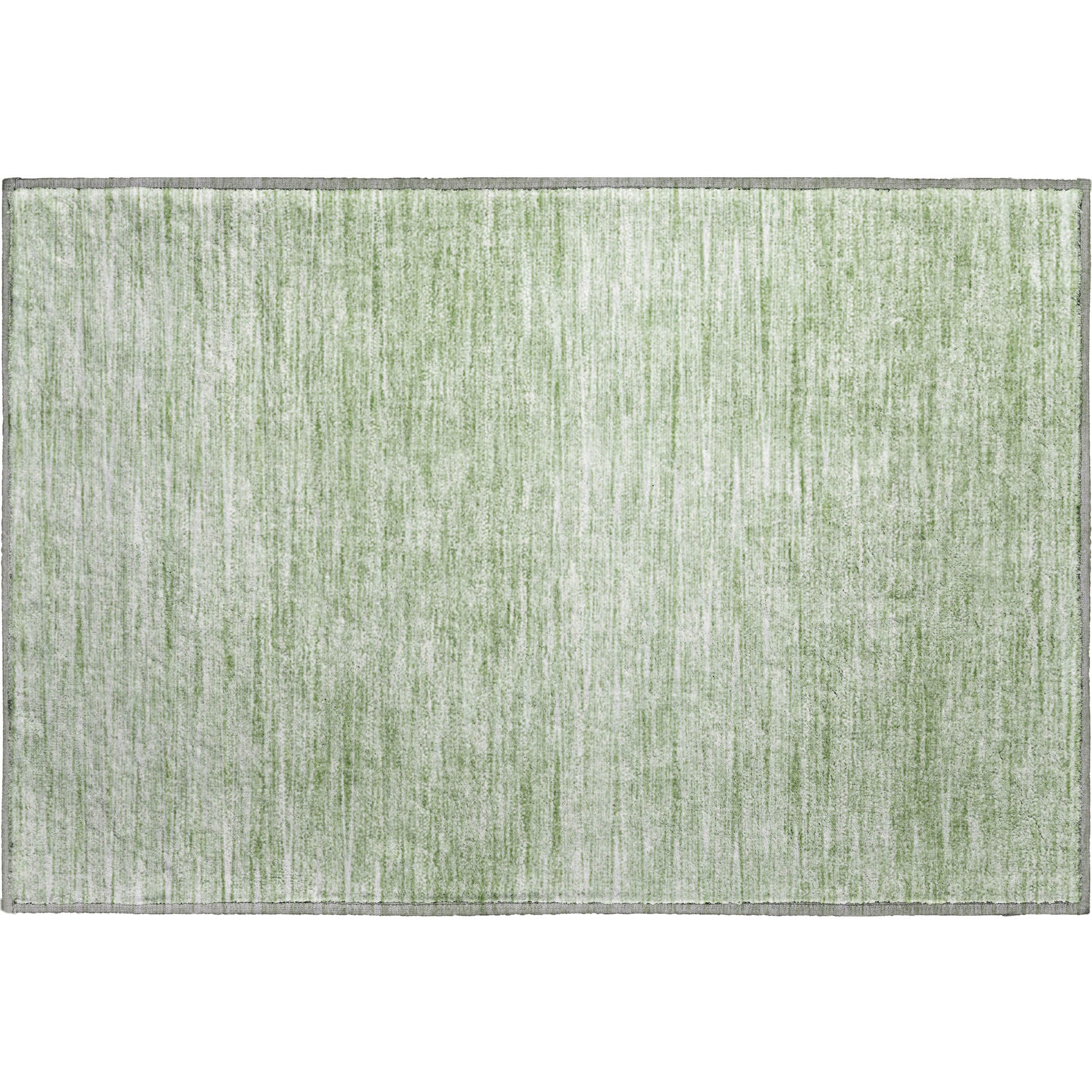 Budapest Machine Washable Transitional Aloe Green Rug 1'8" x 2'6" #shape_Rectangle