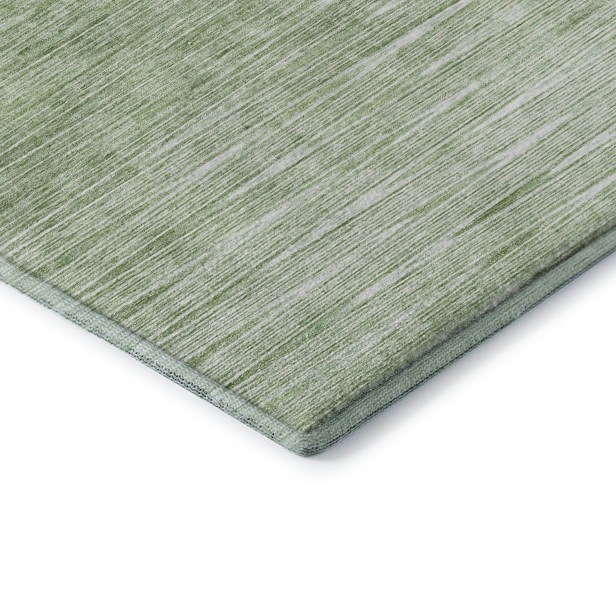 Budapest Machine Washable Transitional Aloe Green Rug 1'8" x 2'6" #shape_Rectangle