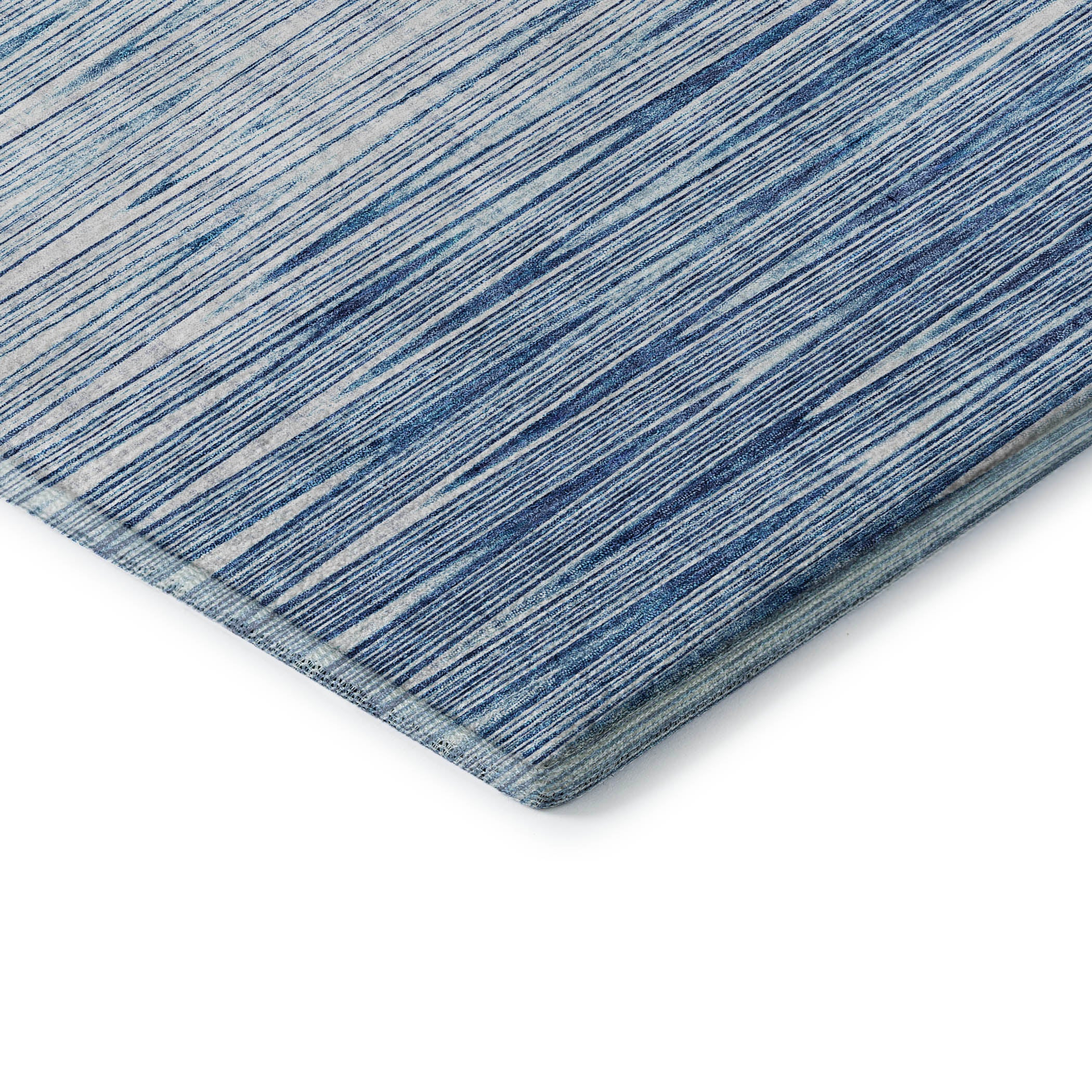 Budapest Machine Washable Transitional Blue Rug 1'8" x 2'6" #shape_Rectangle