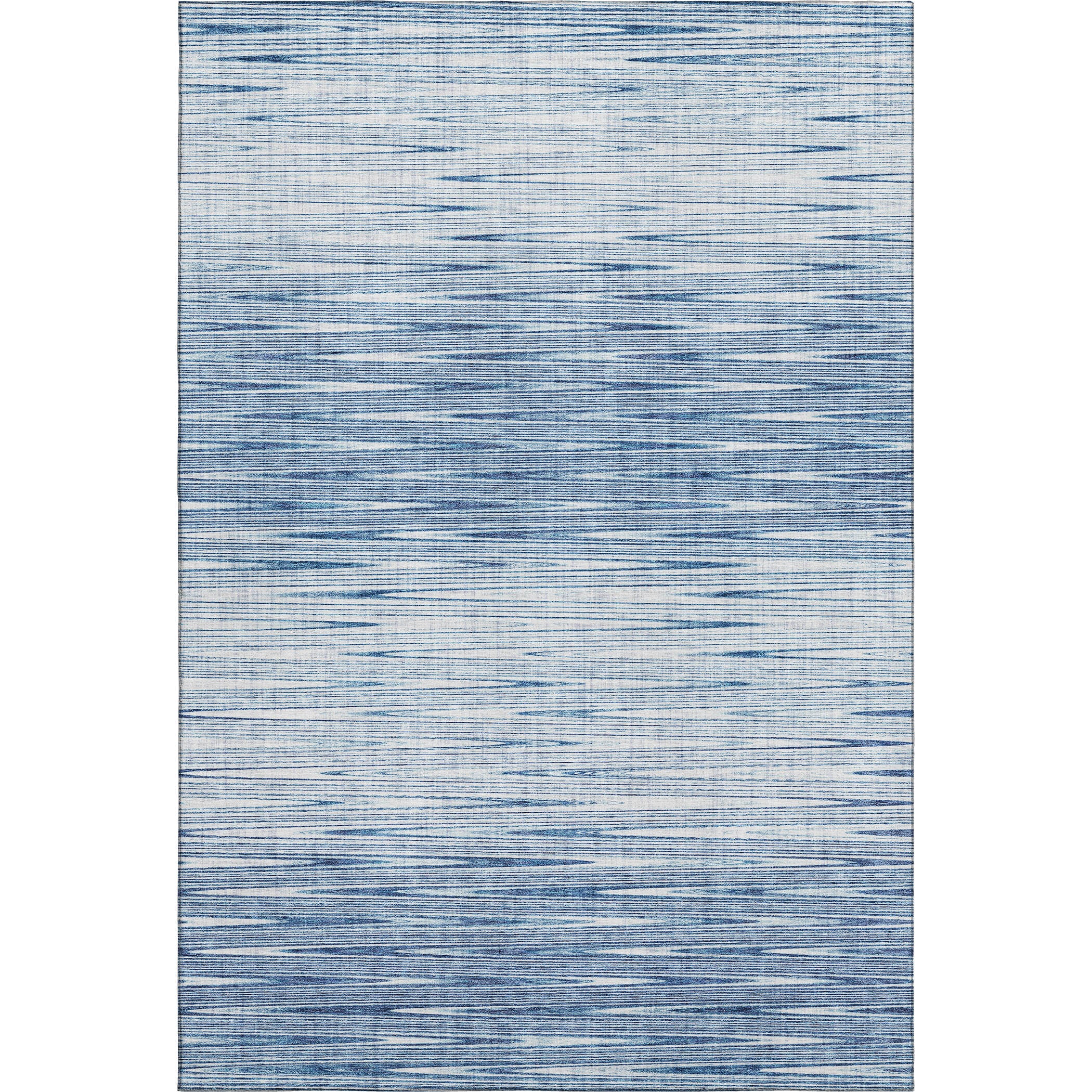 Budapest Machine Washable Transitional Blue Rug 2'6" x 3'10" #shape_Rectangle