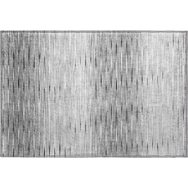 Budapest Machine Washable Transitional Gray Rug 1'8" x 2'6"