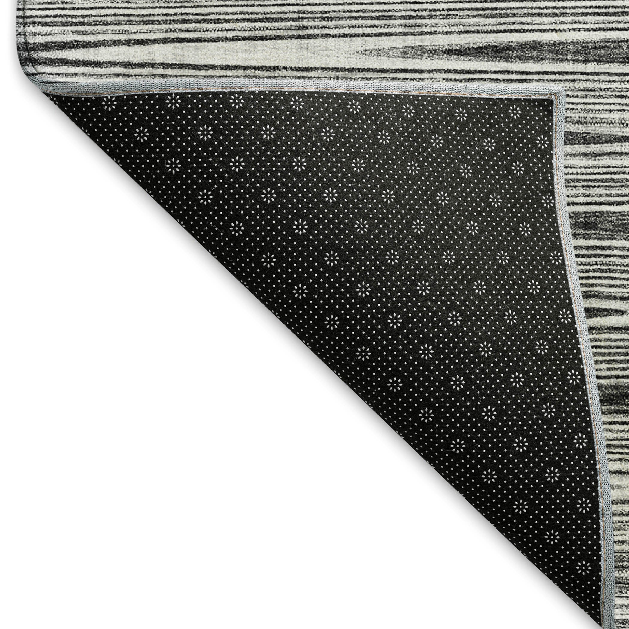 Budapest Machine Washable Transitional Gray Rug 1'8" x 2'6" #shape_Rectangle