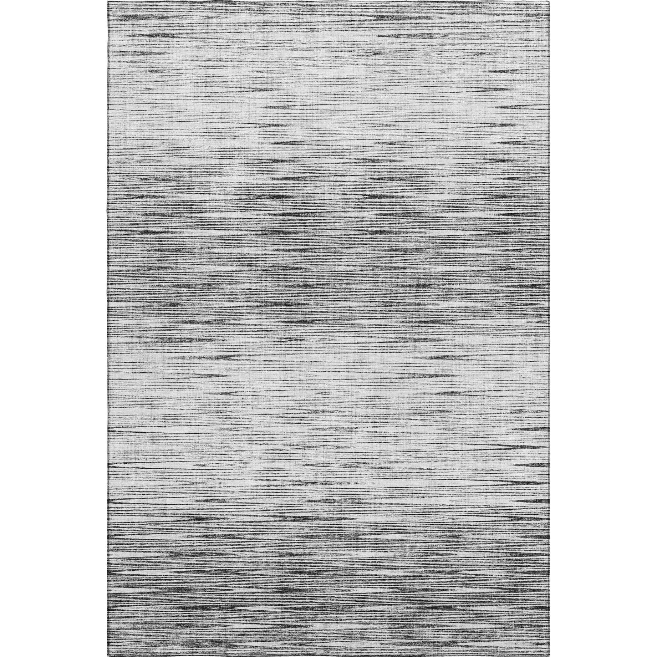 Budapest Machine Washable Transitional Gray Rug 2'6" x 3'10" #shape_Rectangle