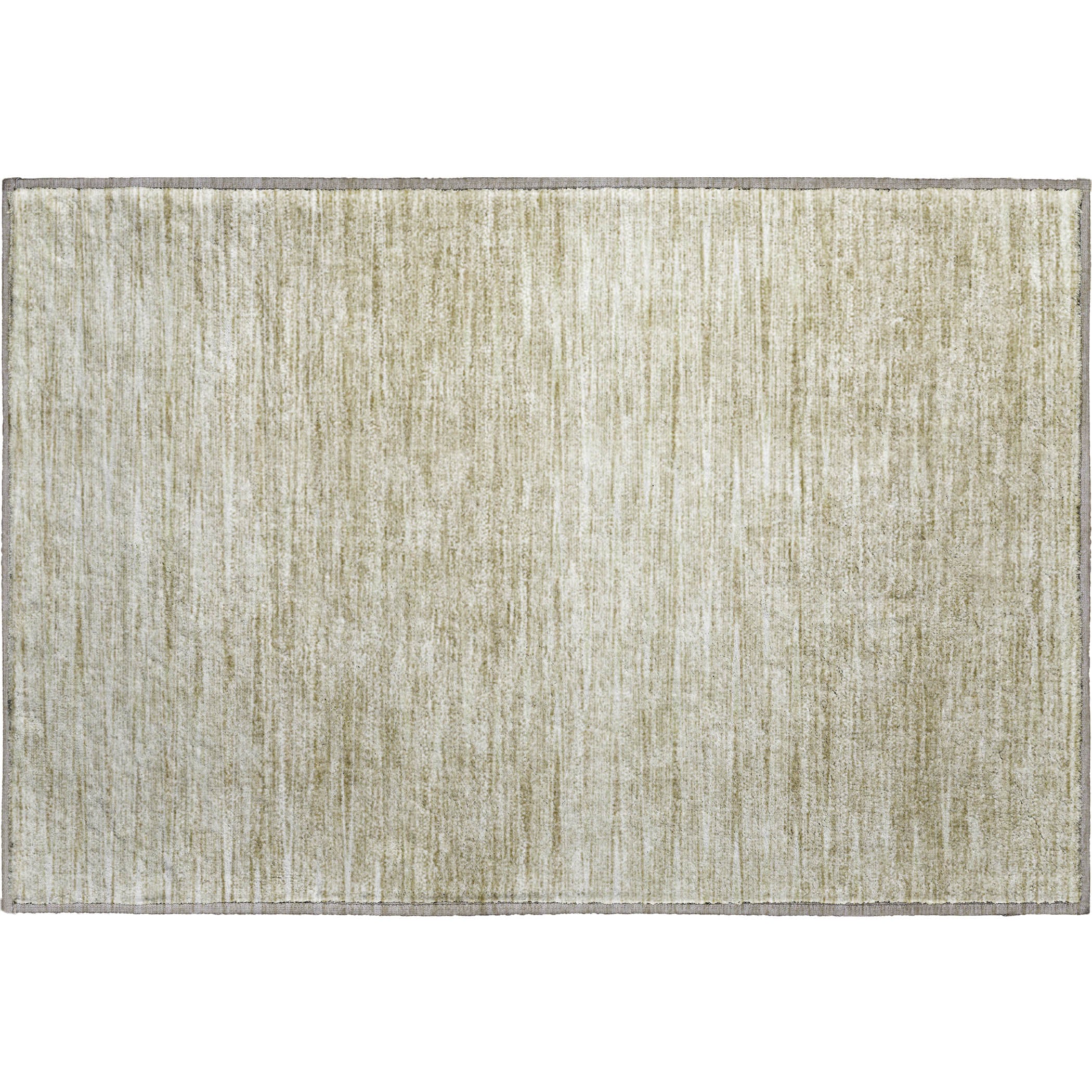 Budapest Machine Washable Transitional Khaki Brown Rug 1'8" x 2'6" #shape_Rectangle