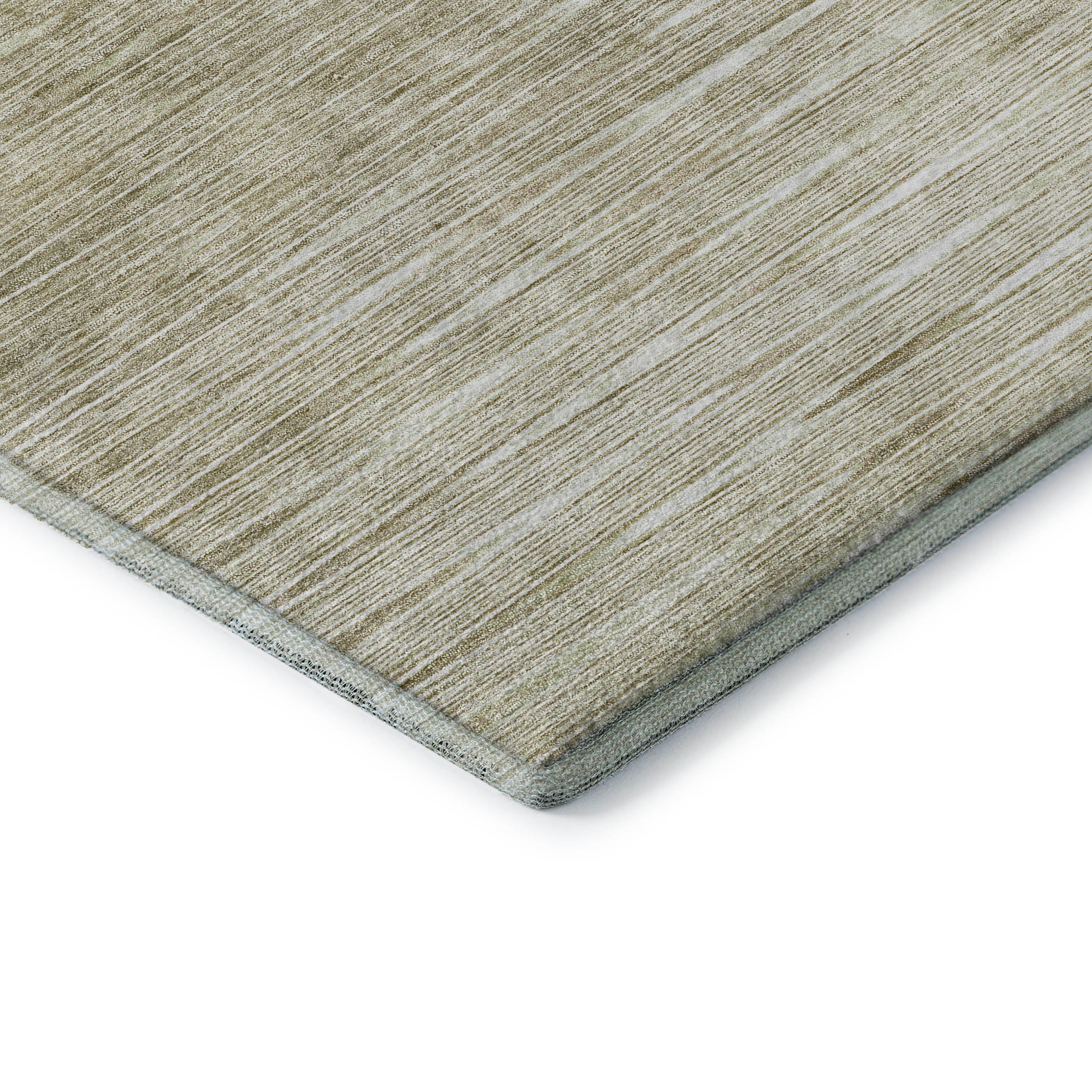 Budapest Machine Washable Transitional Khaki Brown Rug 1'8" x 2'6" #shape_Rectangle
