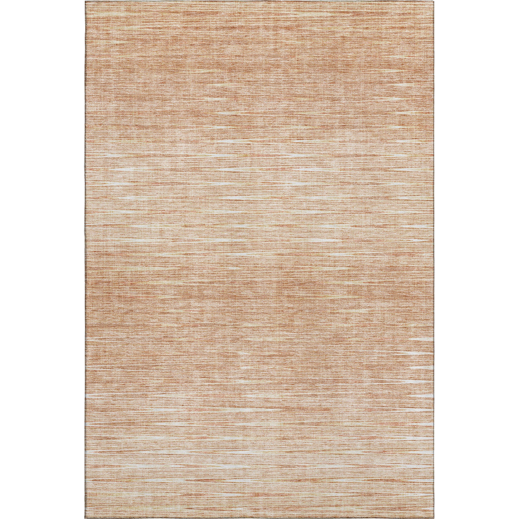 Budapest Machine Washable Transitional Salmon Orange Rug 2'6" x 3'10" #shape_Rectangle