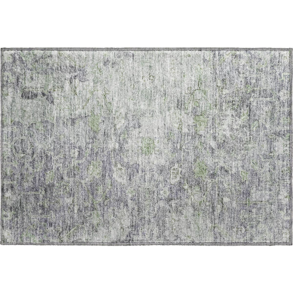 Marrakech Machine Washable Traditional Plum Purple Rug 1'8" x 2'6"