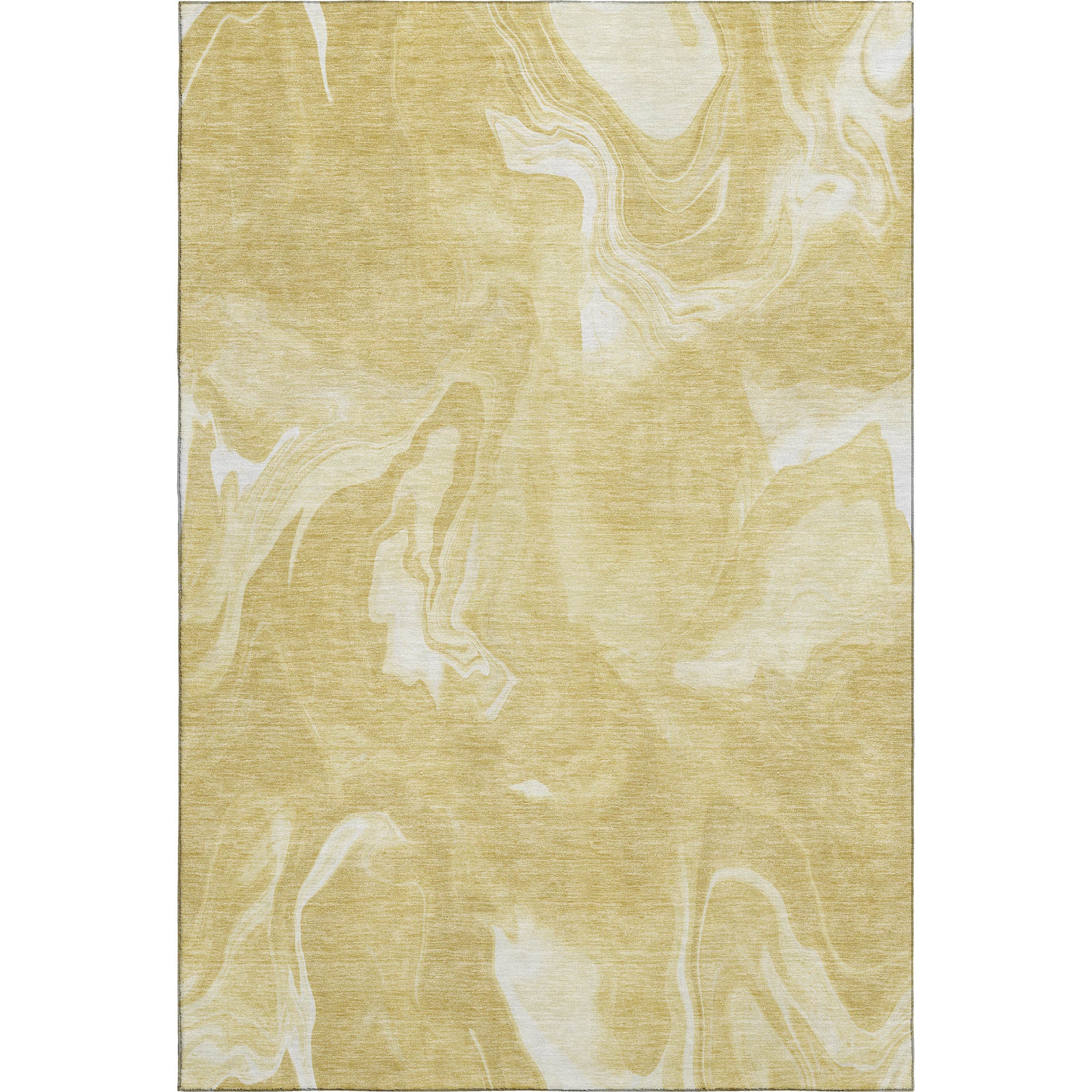 Kyoto Machine Washable Transitional Gold Rug 2'6" x 3'10" #shape_Rectangle