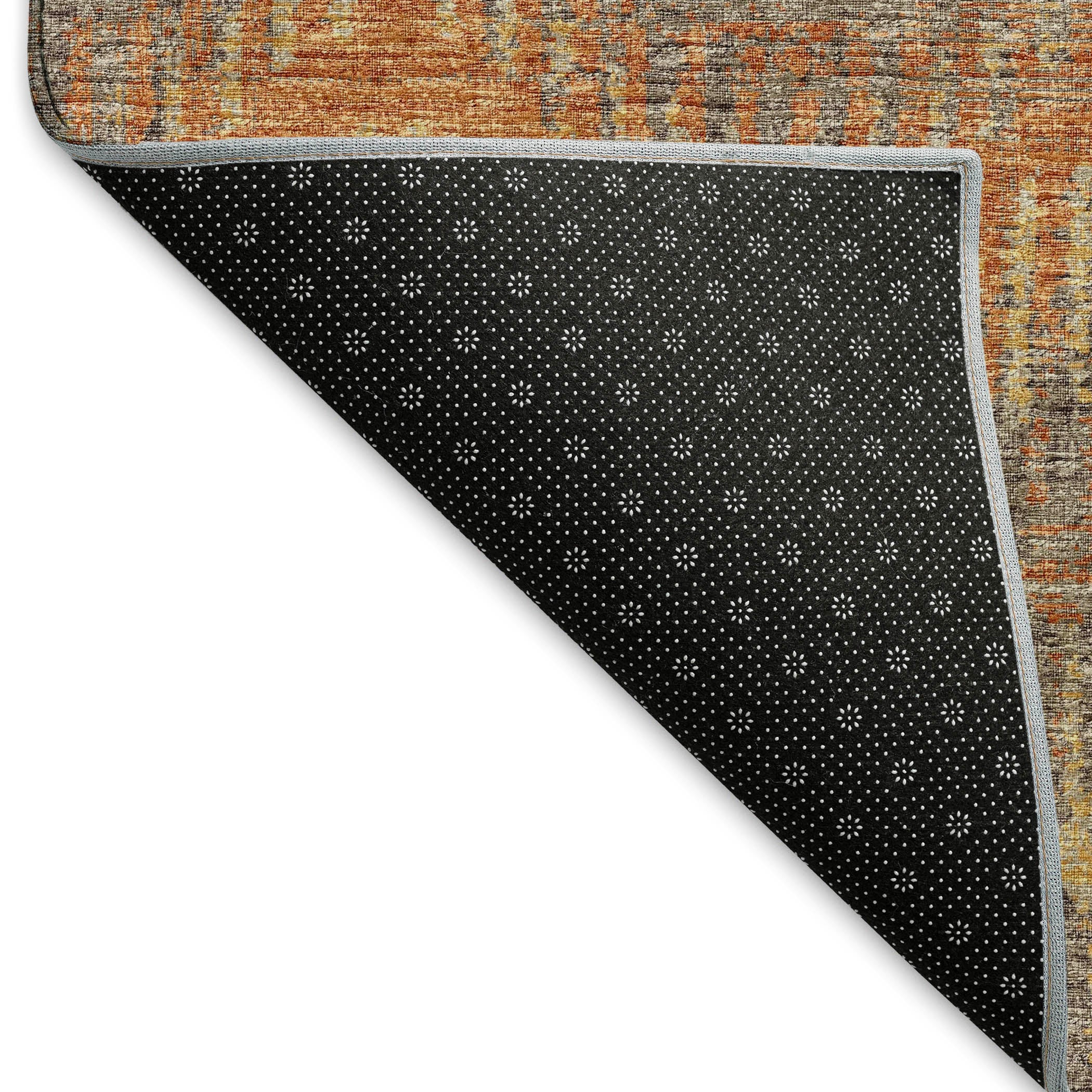Bruges Machine Washable Transitional Canyon Multi Rug 1'8" x 2'6" #shape_Rectangle