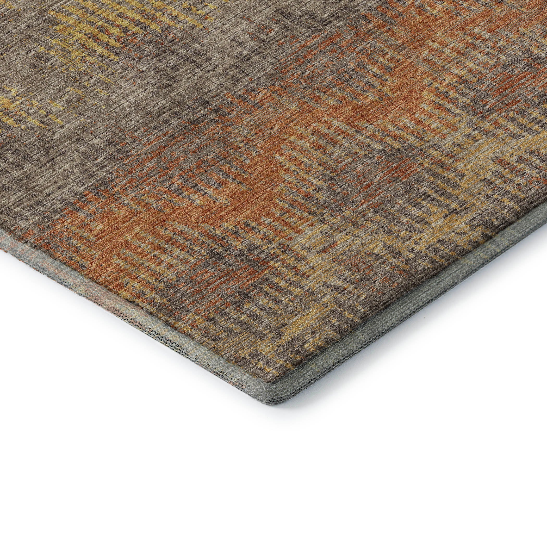 Bruges Machine Washable Transitional Canyon Multi Rug 1'8" x 2'6" #shape_Rectangle