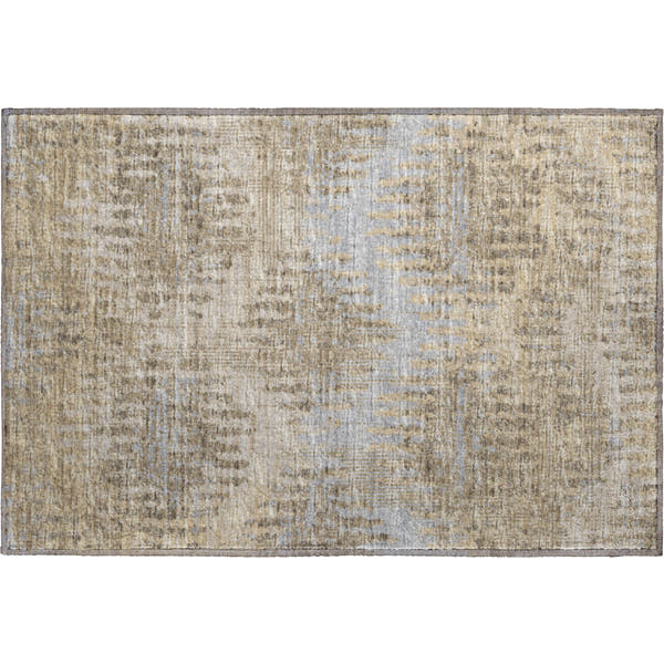 Bruges Machine Washable Transitional Earth Multi Rug 1'8" x 2'6"