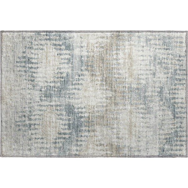 Bruges Machine Washable Transitional Linen Multi Rug 1'8" x 2'6"