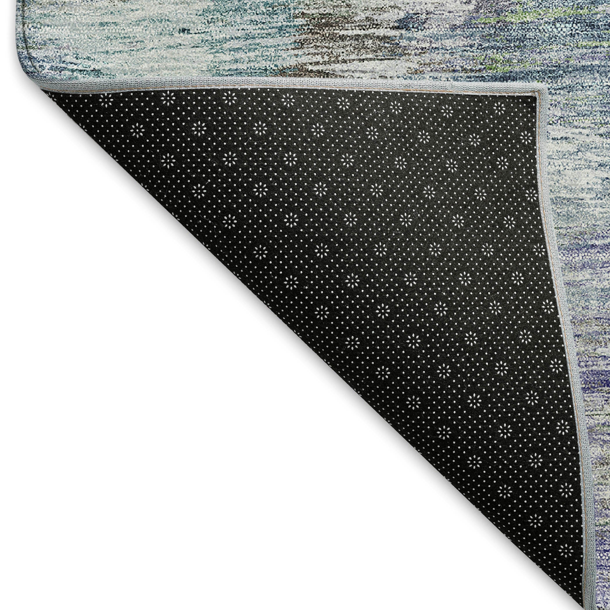 Lucerne Machine Washable Transitional Green Rug 1'8" x 2'6" #shape_Rectangle