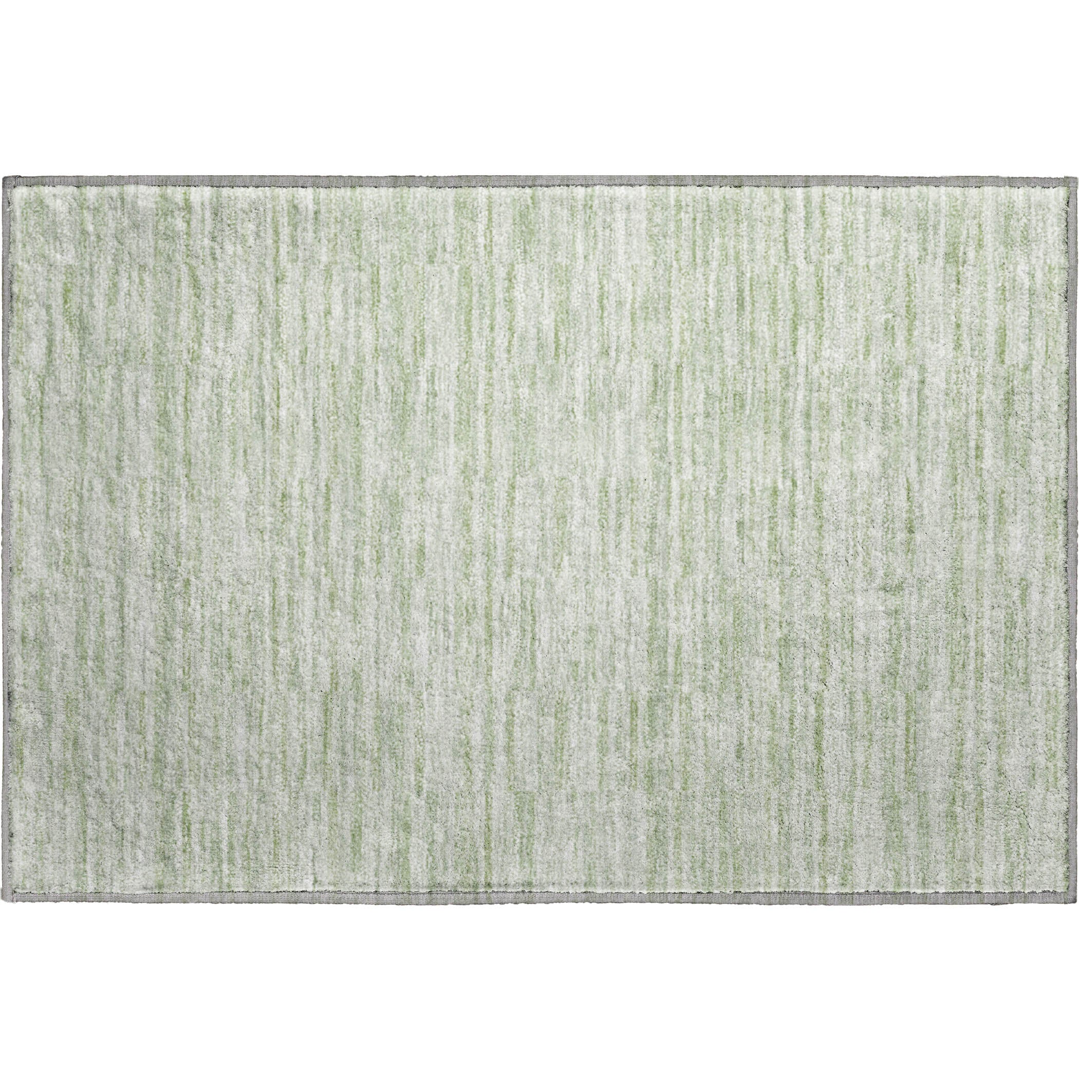 Colombo Machine Washable Transitional Sage Green Rug 1'8" x 2'6" #shape_Rectangle