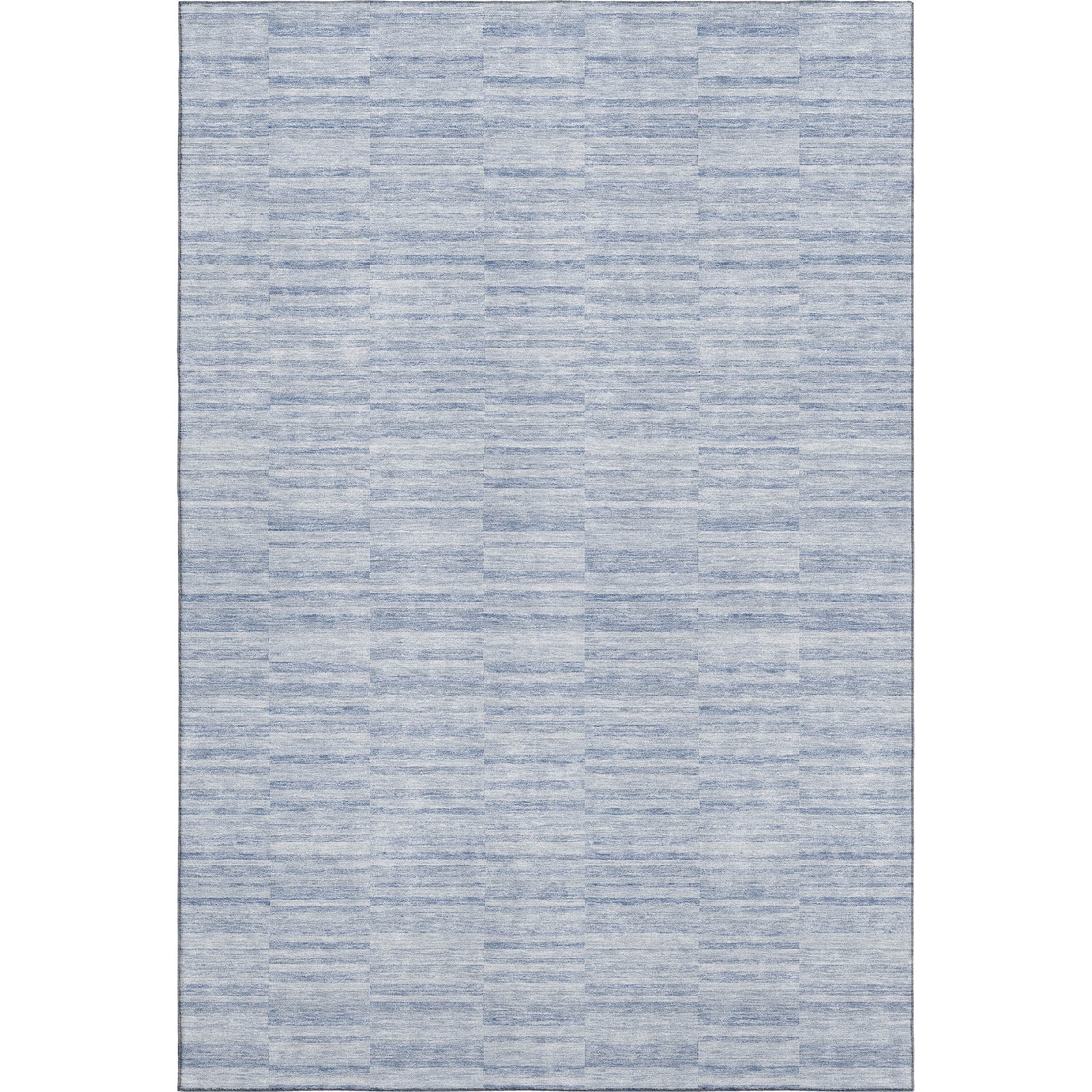 Colombo Machine Washable Transitional Sky Blue Rug 2'6" x 3'10" #shape_Rectangle