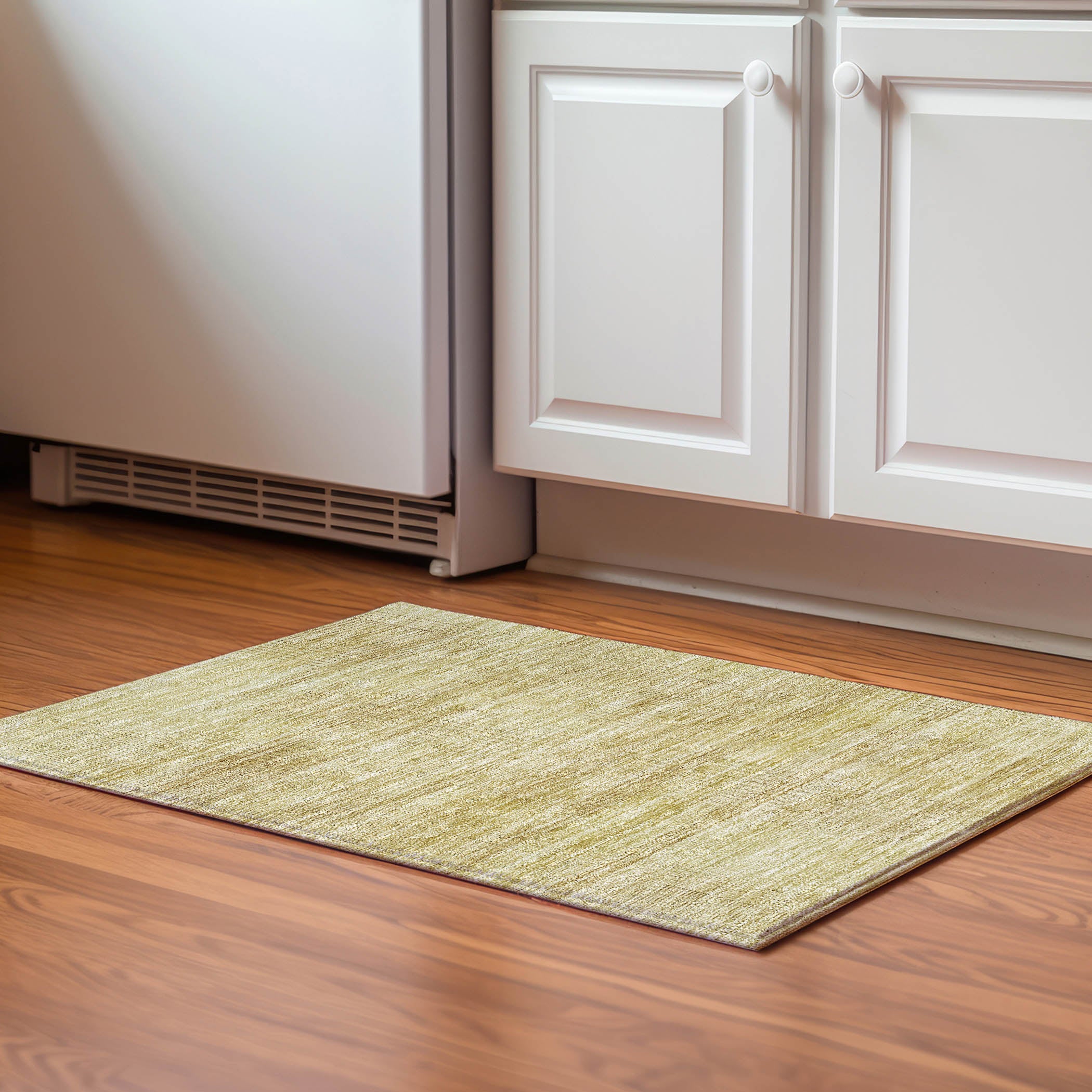 Porto Machine Washable Transitional Gold Rug 1'8" x 2'6" #shape_Rectangle