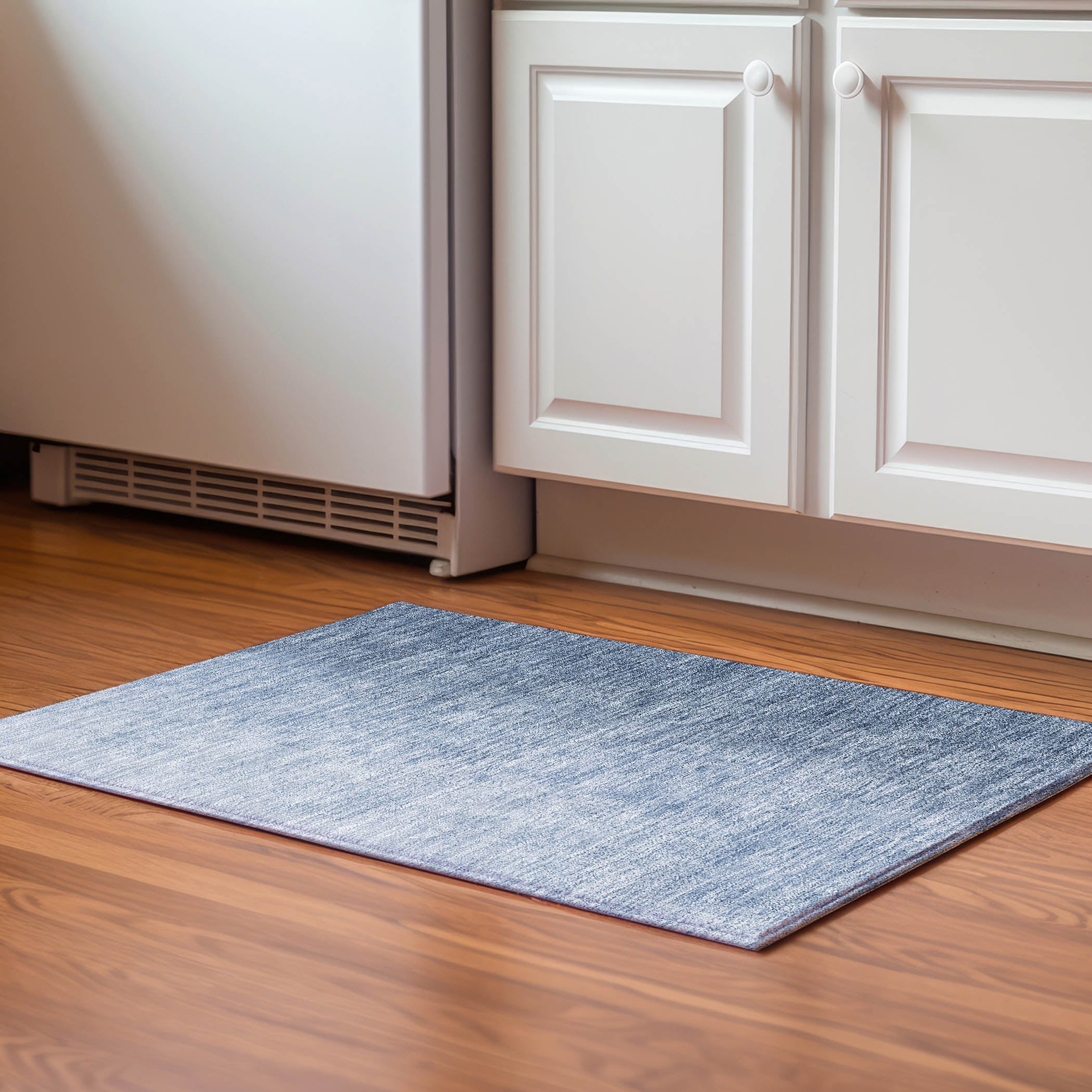 Mostar Machine Washable Transitional Blue Rug 1'8" x 2'6" #shape_Rectangle
