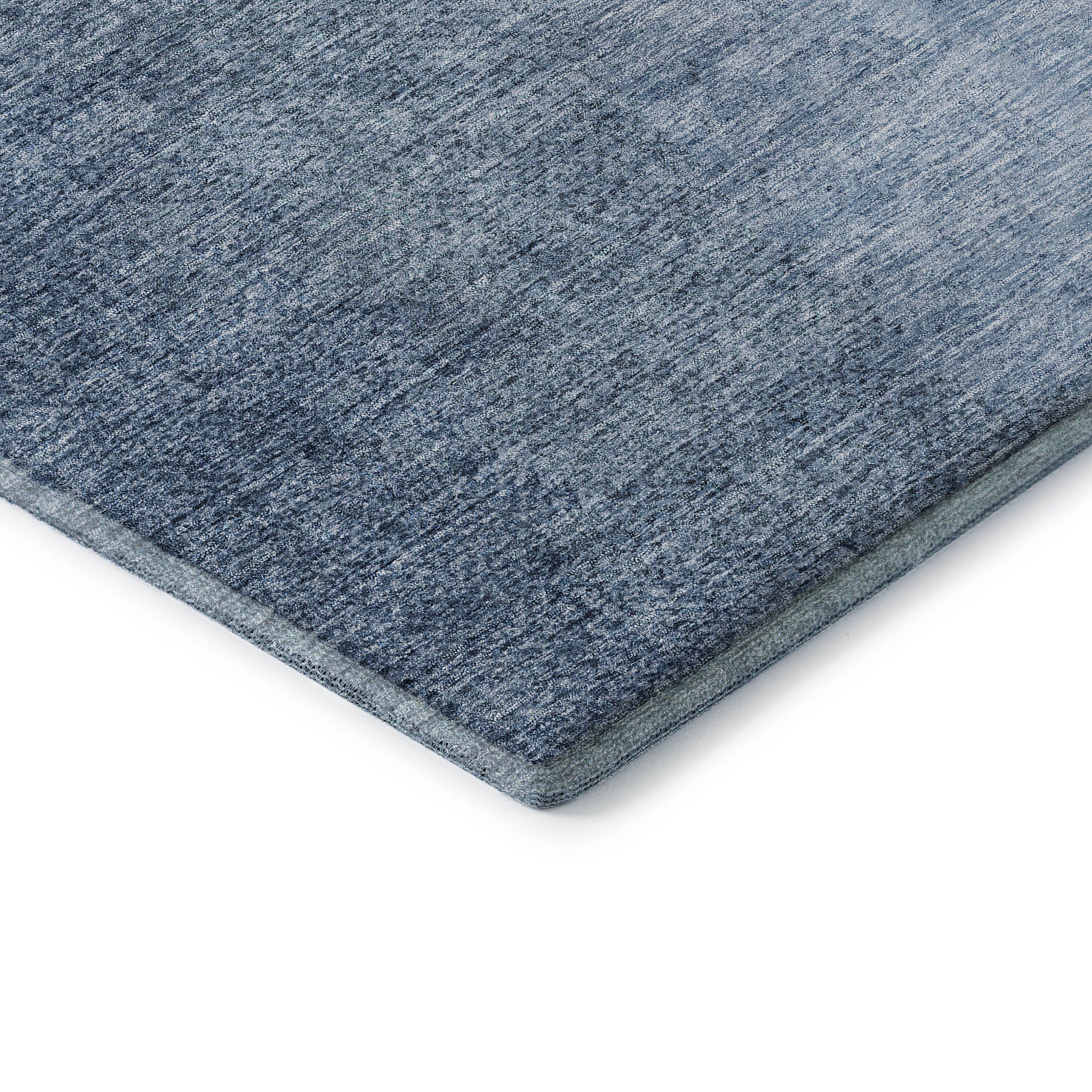 Mostar Machine Washable Transitional Blue Rug 1'8" x 2'6" #shape_Rectangle
