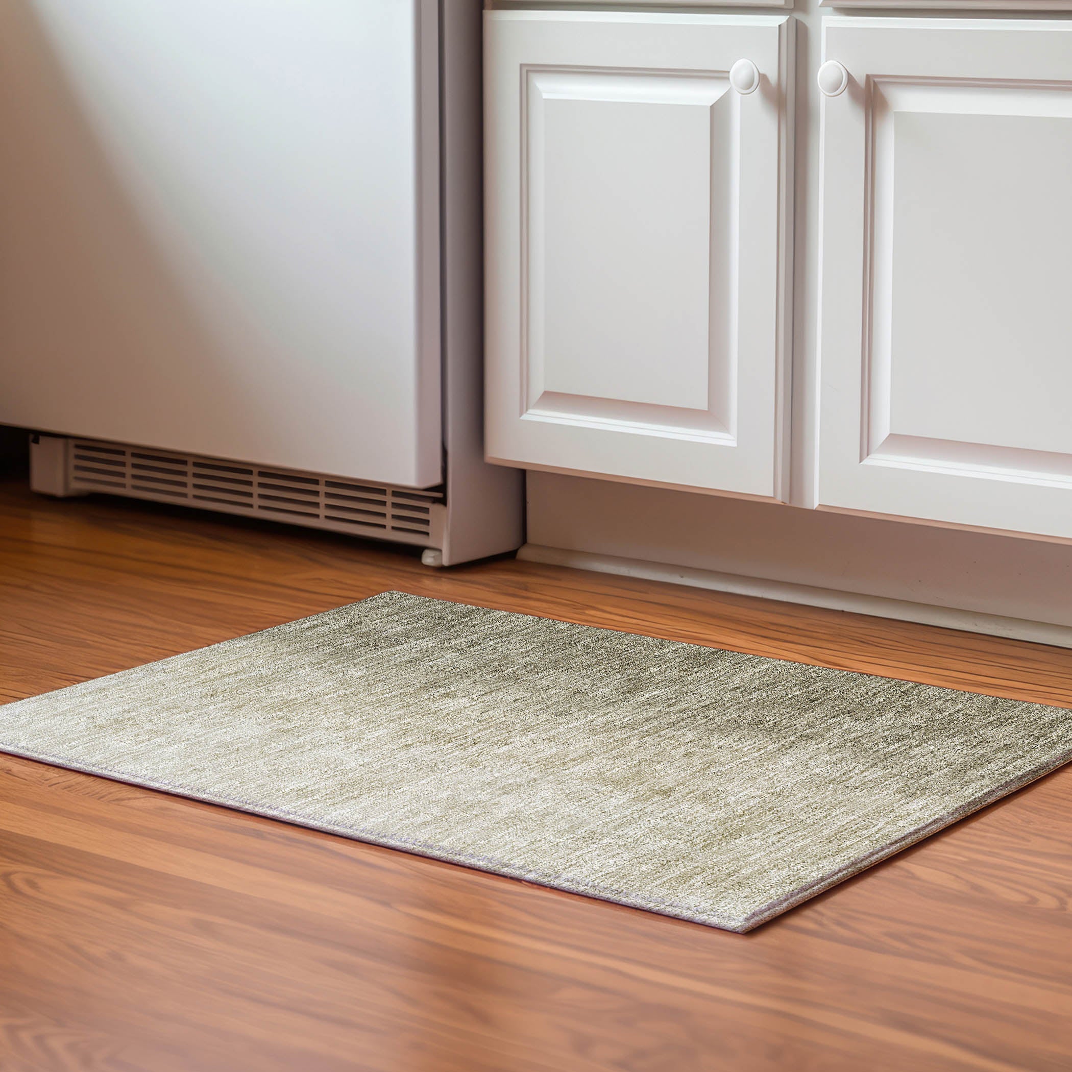 Mostar Machine Washable Transitional Brown Rug 1'8" x 2'6" #shape_Rectangle