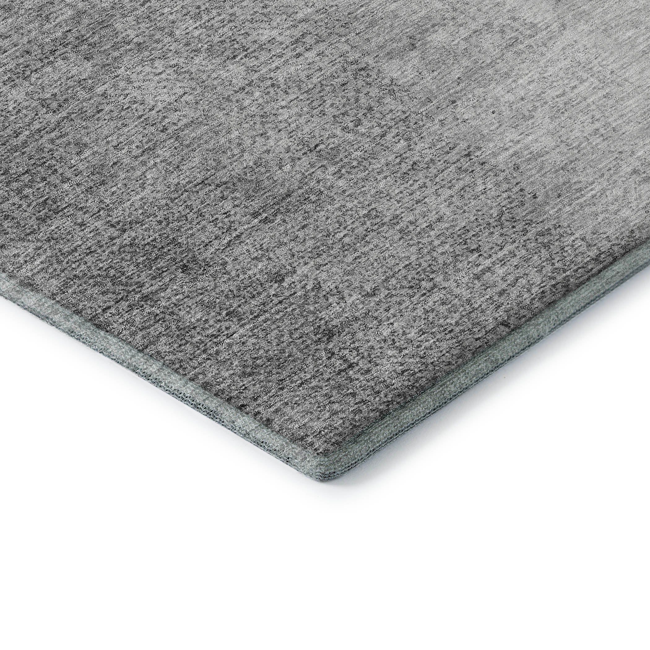 Mostar Machine Washable Transitional Gray Rug 1'8" x 2'6" #shape_Rectangle